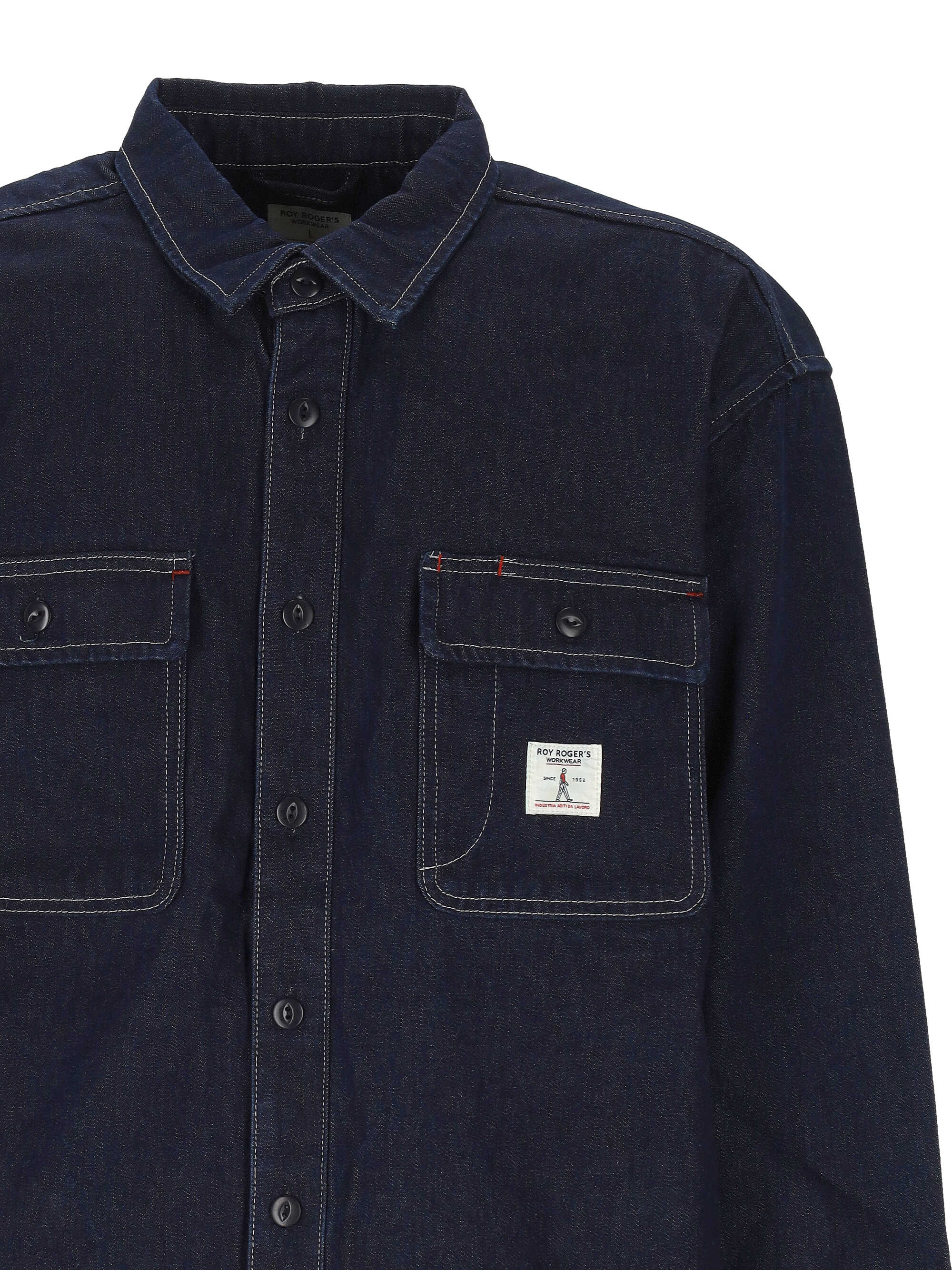 ROY ROGER'S WORKWEAR Shirts Denim RRW007CN080111C0999 (ROY ROGER'S / シャツ・ブラウス ) | ROY ROGER'S (ロイロジャース)(1)