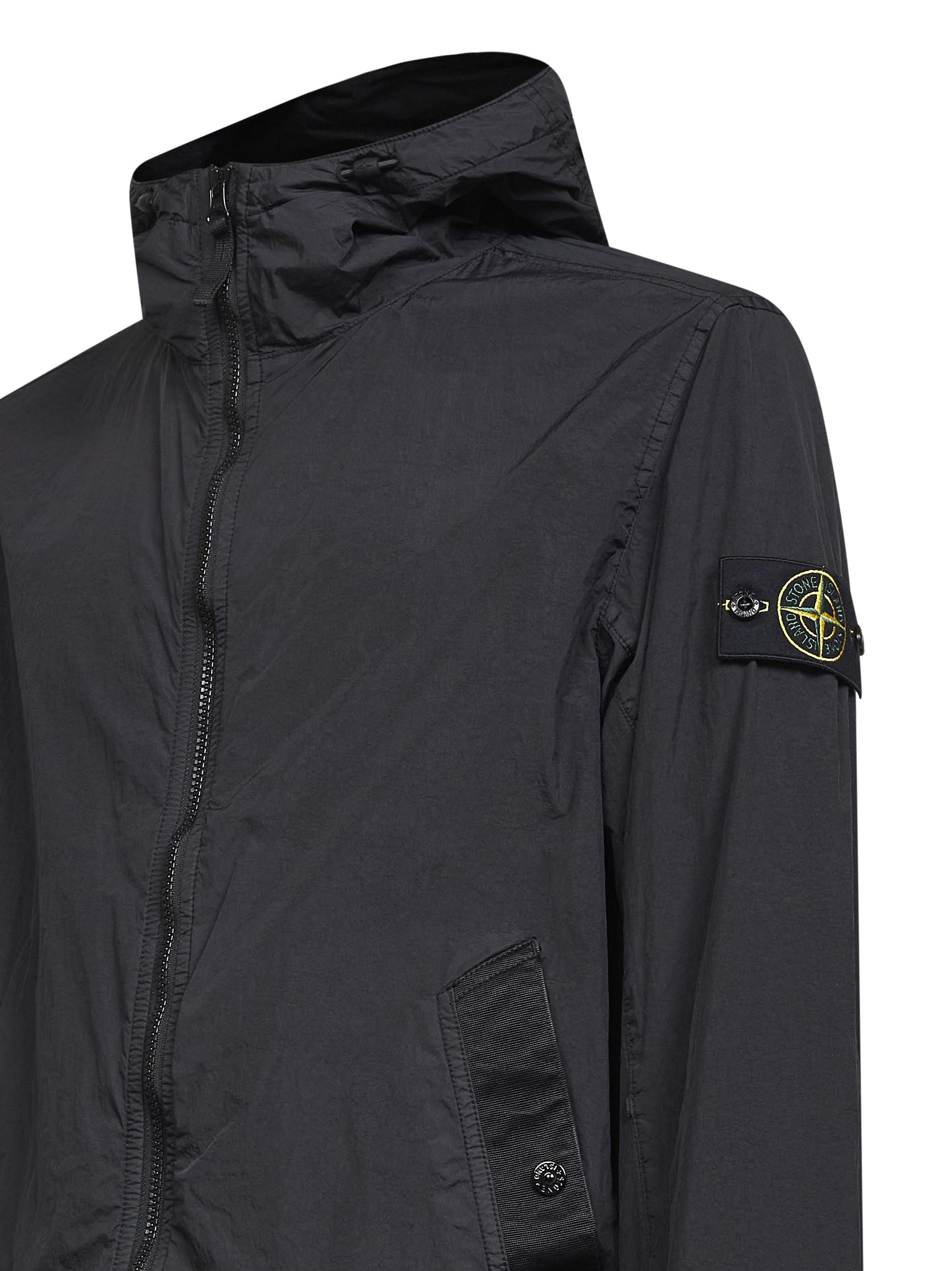Stone Island Coats Black L1S154100001S0A23V0029 (STONE ISLAND / カジュアルジャケット ) | STONE ISLAND (ストーンアイランド)(2)