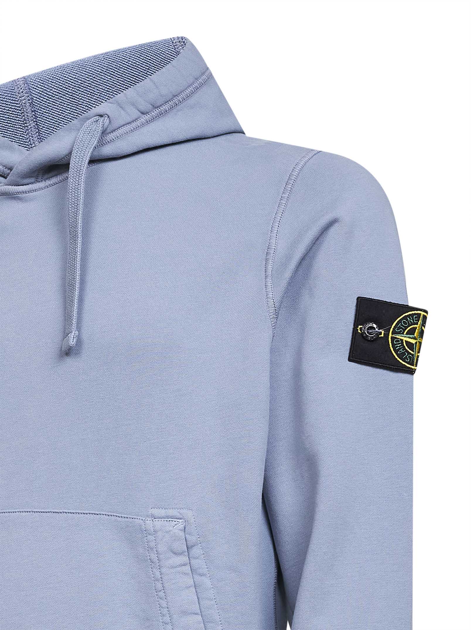 Stone Island Sweaters Blue L1S156100062S0051V0024 (STONE ISLAND / スウェット・フーディー ) | STONE ISLAND (ストーンアイランド)(2)