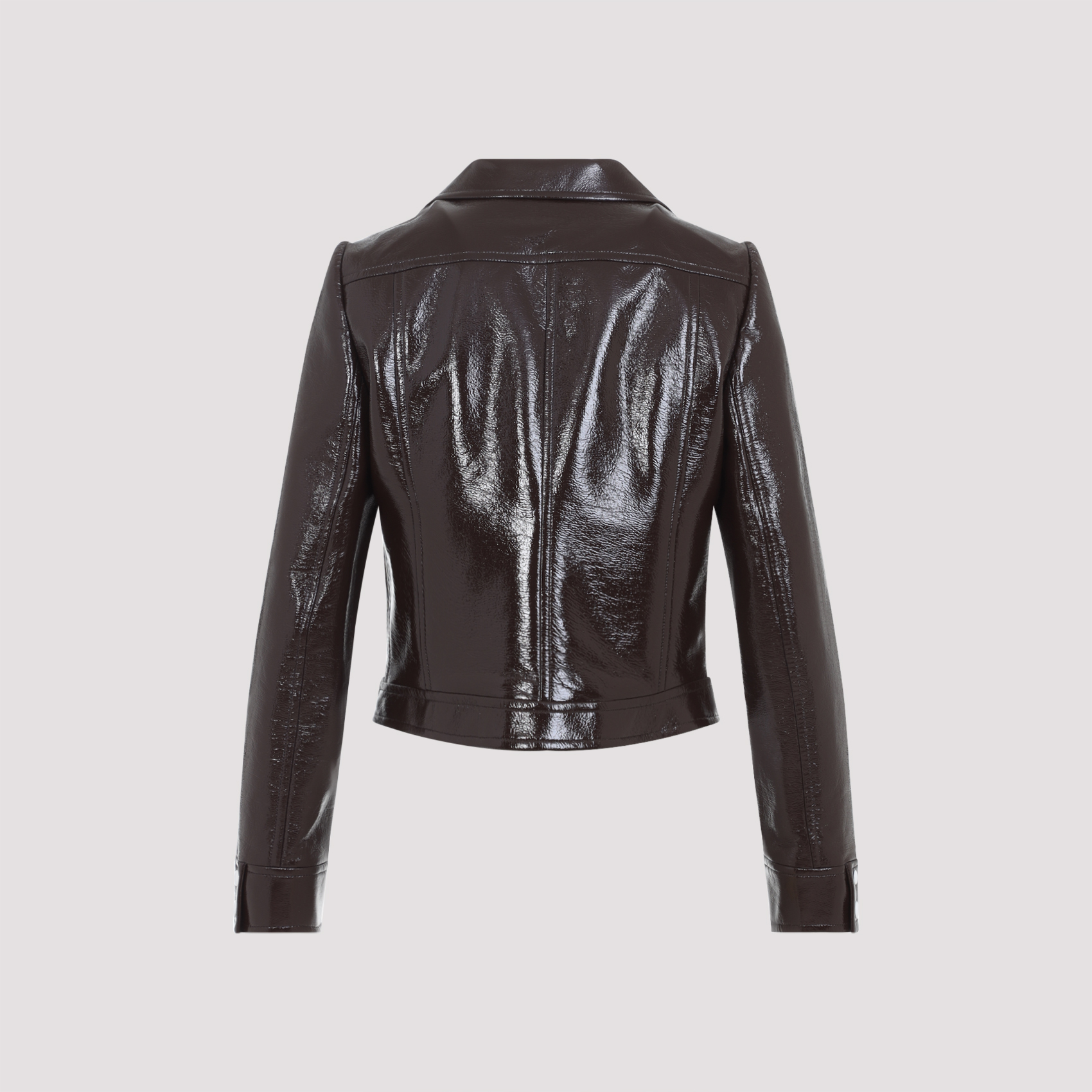 Brown vinyl blazer PERCBL005VY00141983 (Courrèges / カジュアルジャケット ) | Courrèges (クレージュ)(2)