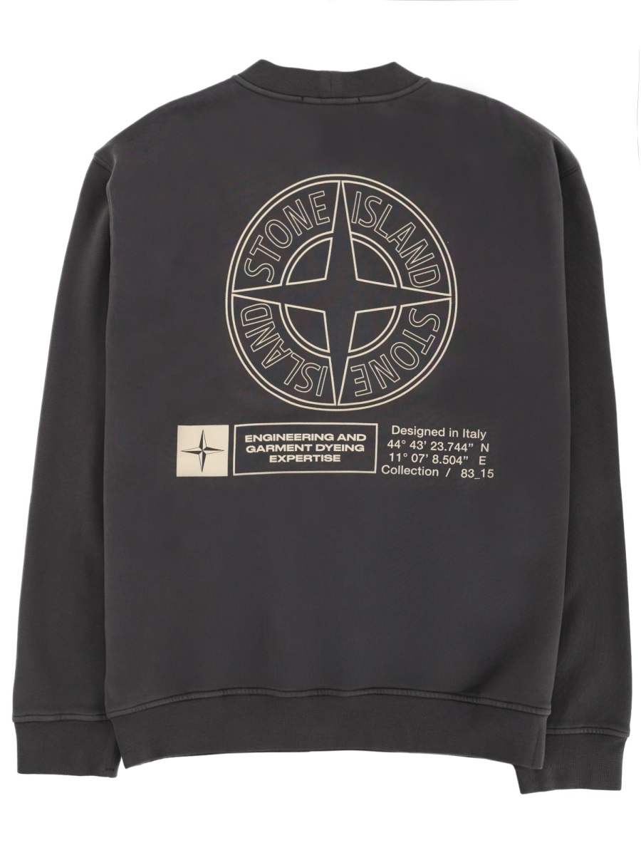 SWEATSHIRT WITH LOGO 6100018S0195V0062 (STONE ISLAND / スウェット・フーディー ) | STONE ISLAND (ストーンアイランド)(1)