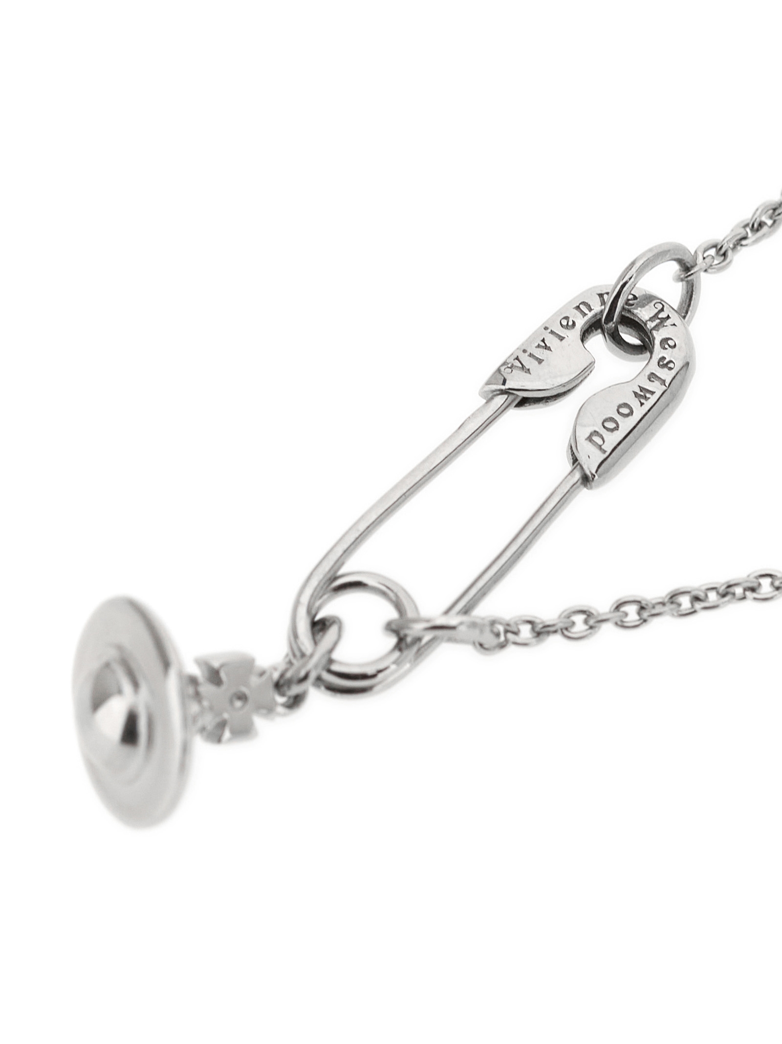'Safety Pin' necklace 630203F701P019P019 (Vivienne Westwood / ネックレス ) | Vivienne Westwood (ヴィヴィアン・ウェストウッド)(1)