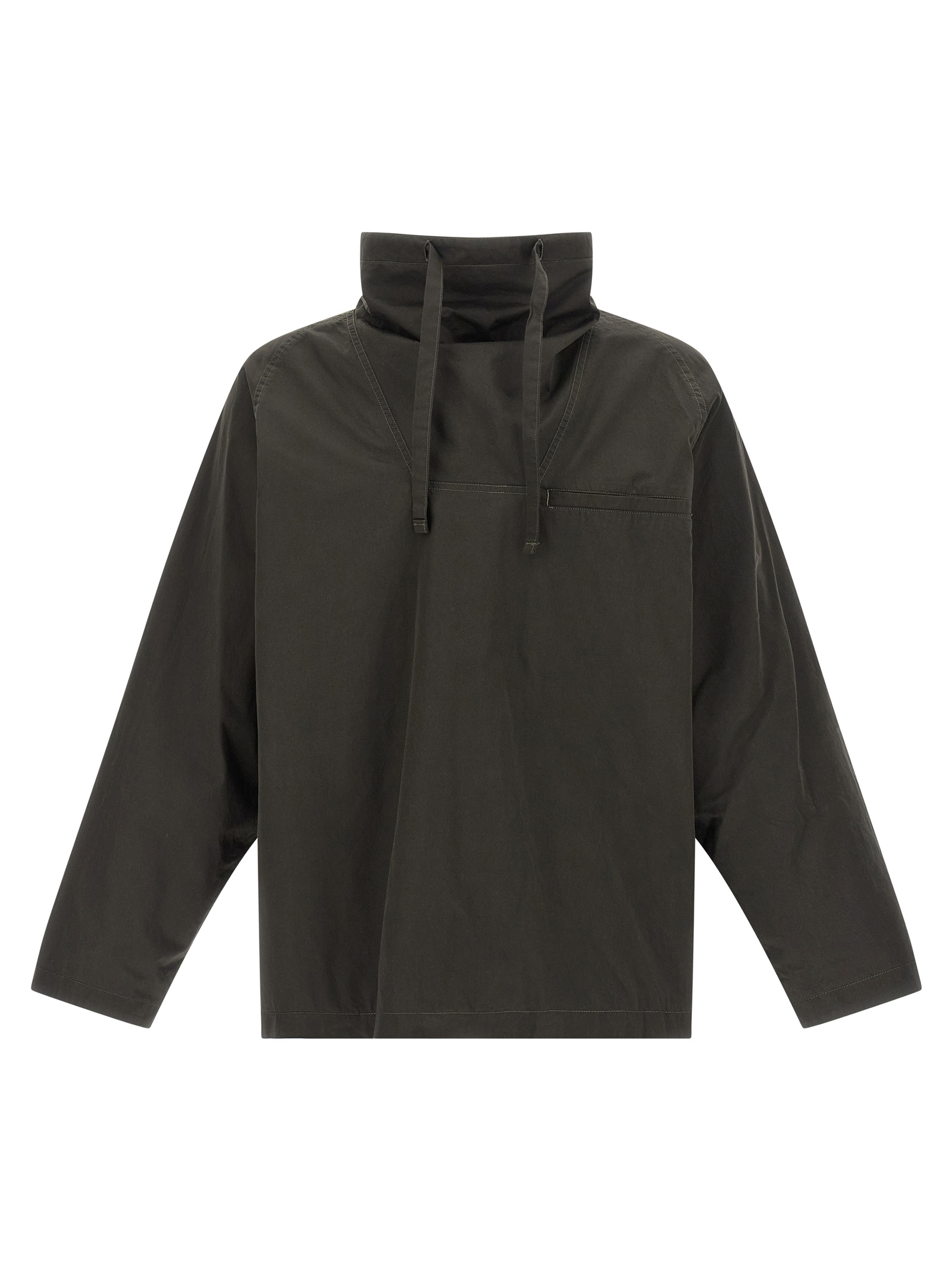 'Funnel Neck Vareuse' sweater TO1406LF1207BR507 (LEMAIRE / シャツ・ブラウス ) | LEMAIRE (ルメール)