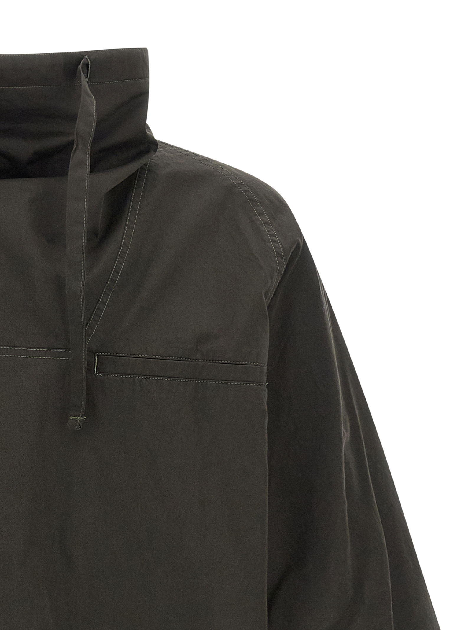 'Funnel Neck Vareuse' sweater TO1406LF1207BR507 (LEMAIRE / シャツ・ブラウス ) | LEMAIRE (ルメール)(2)