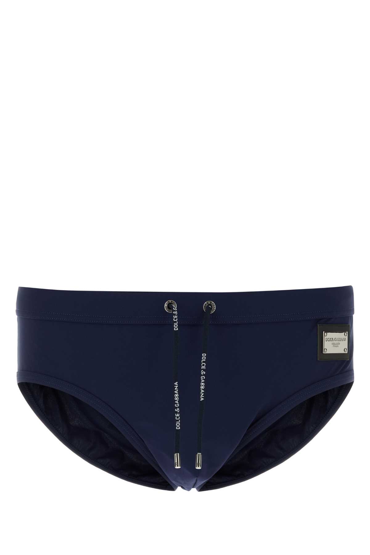Navy blue stretch nylon swimming brief M4A76JON0DLB0665 (Dolce & Gabbana / スイムウェア ) | Dolce & Gabbana (ドルチェガッバーナ)