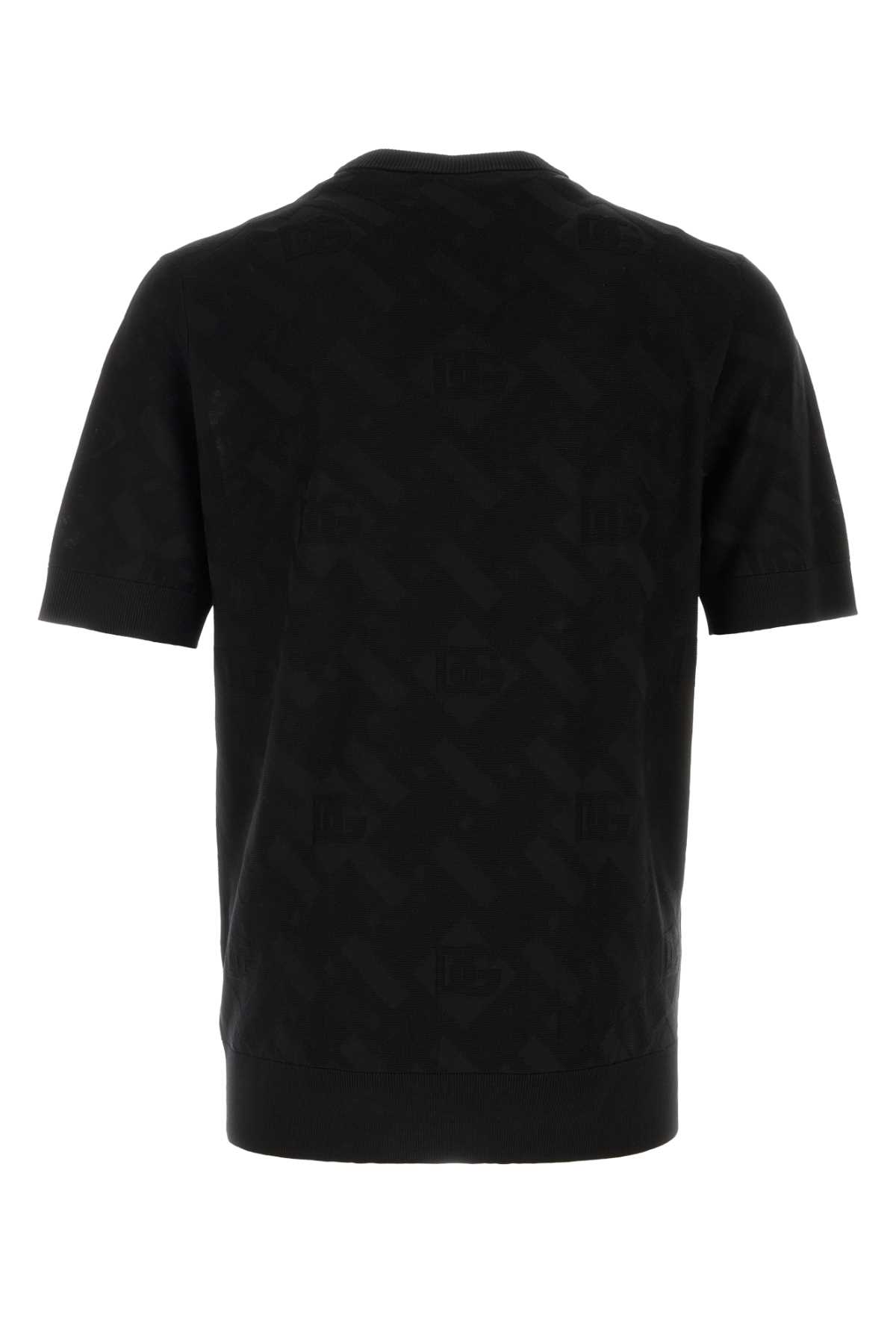 Black silk sweater GXX03TJBSOCN0000 (Dolce & Gabbana / ニット・セーター・カーディガン ) | Dolce & Gabbana (ドルチェガッバーナ)(1)