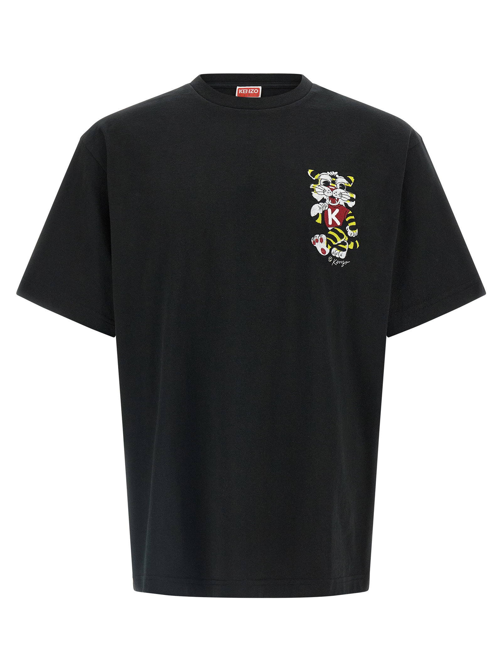 'Wild Tiger embroidered' T-shirt FG55TS4044SY99J (KENZO / Tシャツ・カットソー ) | KENZO (ケンゾー)