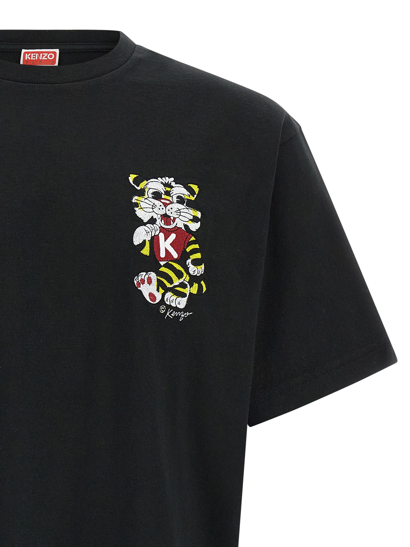 'Wild Tiger embroidered' T-shirt FG55TS4044SY99J (KENZO / Tシャツ・カットソー ) | KENZO (ケンゾー)(2)