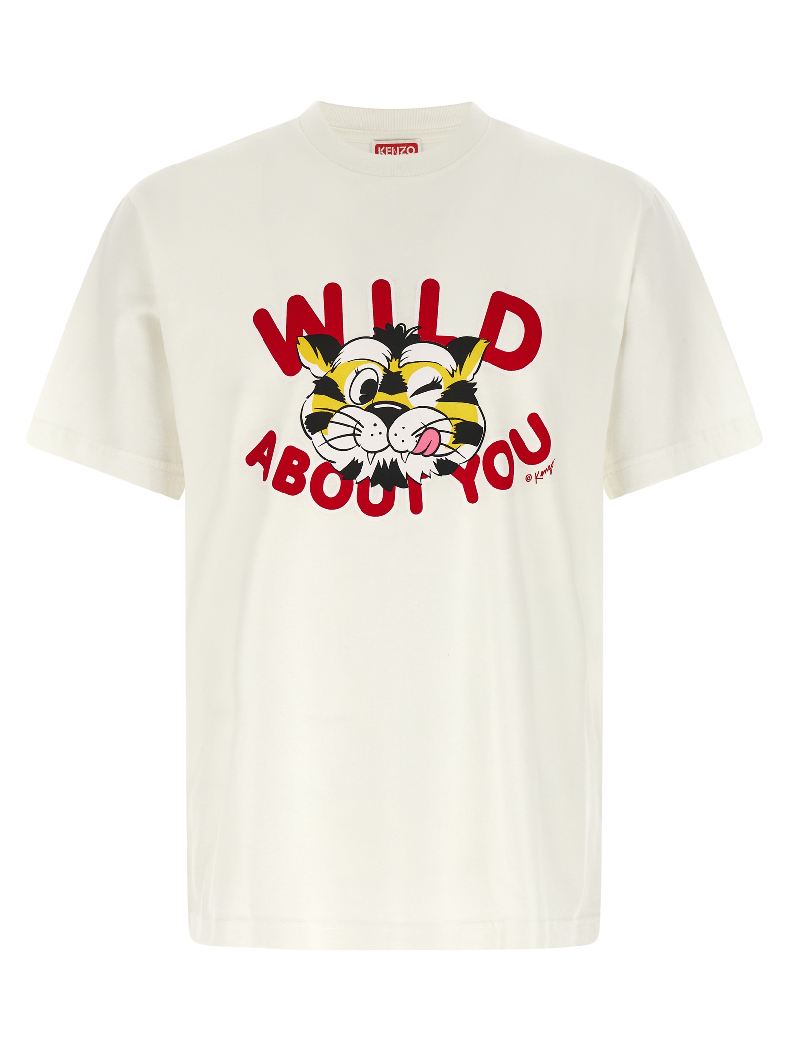 'Wild Tiger' T-shirt FG55TS2064SG02 (KENZO / Tシャツ・カットソー ) | KENZO (ケンゾー)