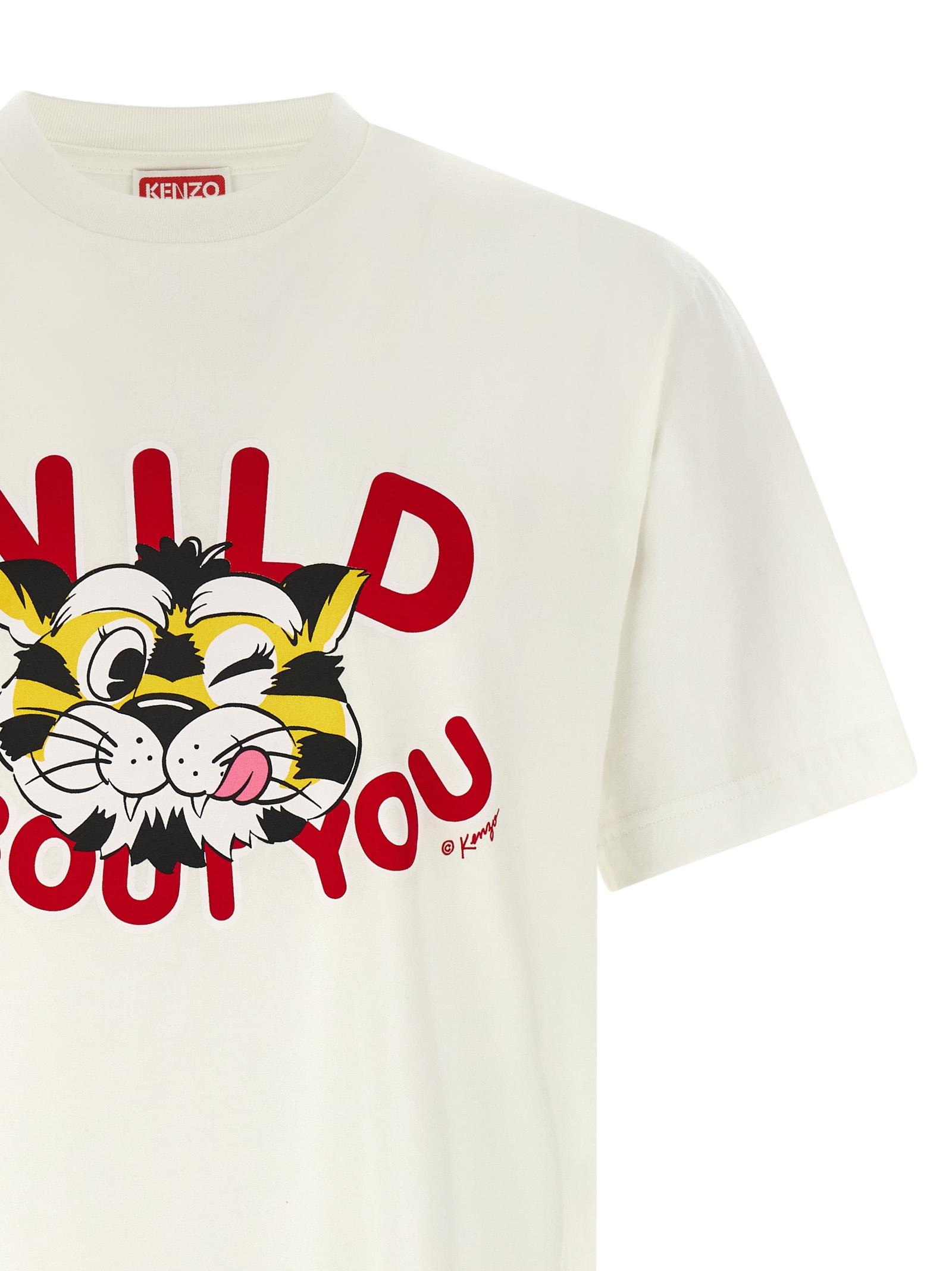 'Wild Tiger' T-shirt FG55TS2064SG02 (KENZO / Tシャツ・カットソー ) | KENZO (ケンゾー)(2)