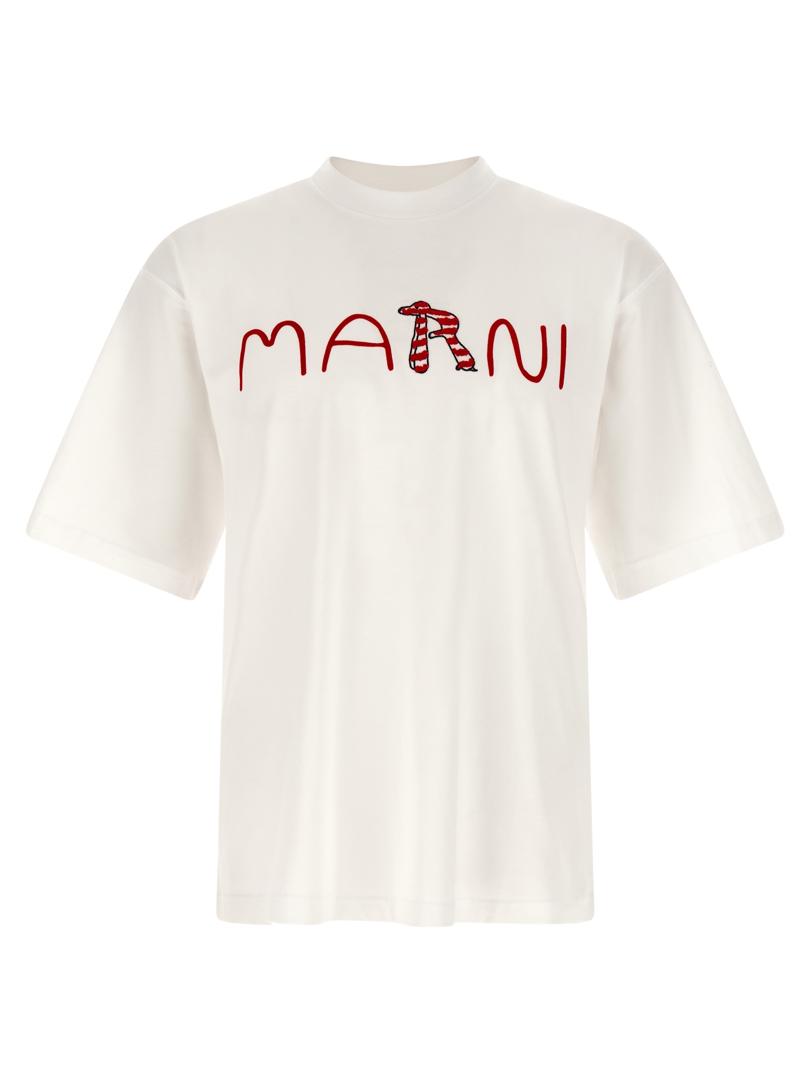Logo T-shirt HUMU0223S2USCY86LOW01 (Marni / Tシャツ・カットソー ) | Marni (マルニ)