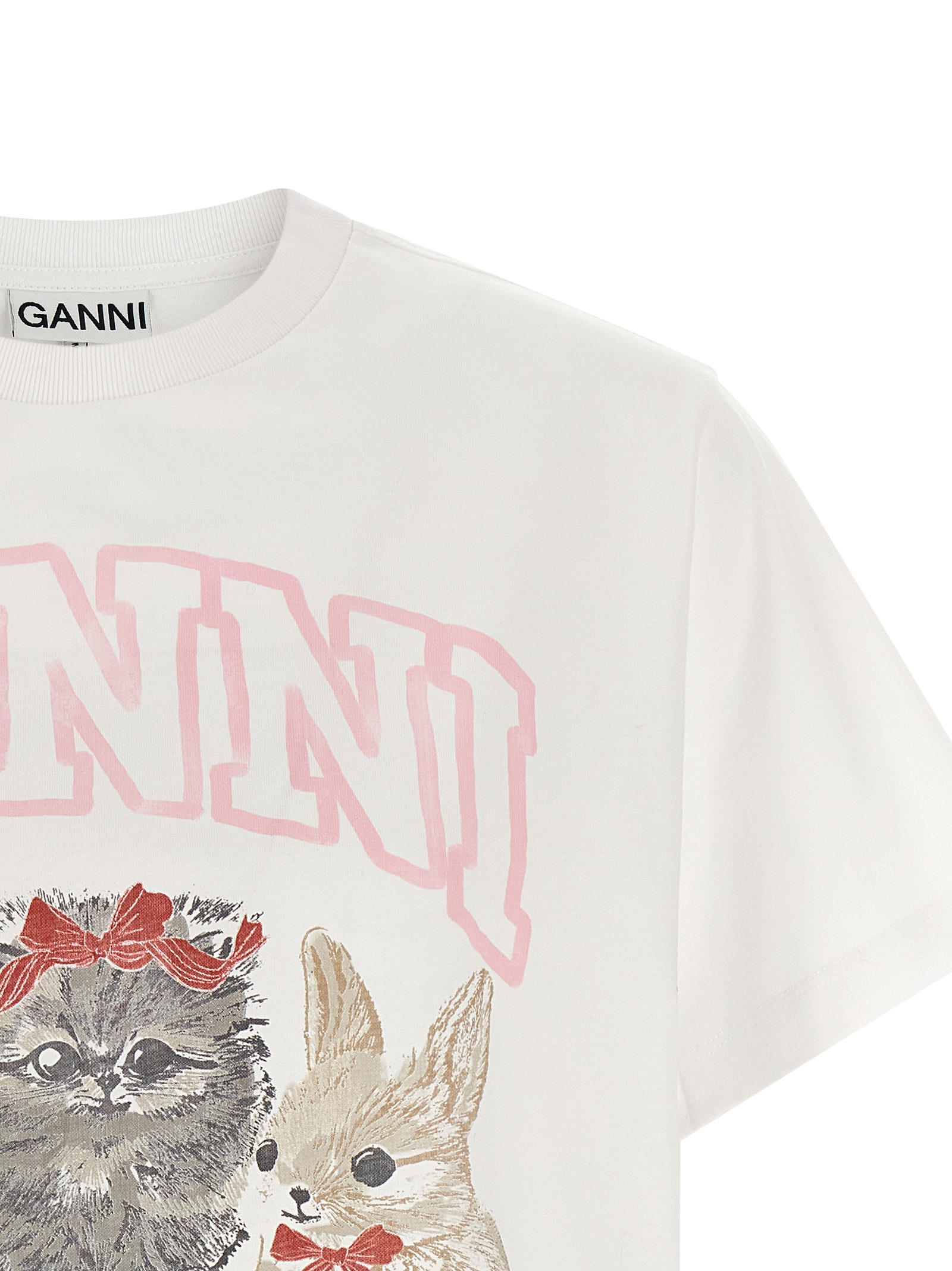 Printed T-shirt A1050029151 (GANNI / Tシャツ・カットソー ) | GANNI (ガニー)(2)