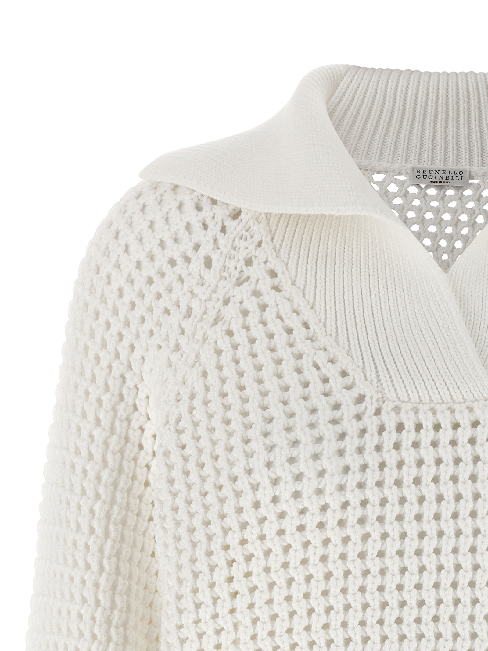 Openwork sweater M89302602C2723 (Brunello Cucinelli / ニット・セーター・カーディガン ) | Brunello Cucinelli (ブルネロ・クチネリ)(2)