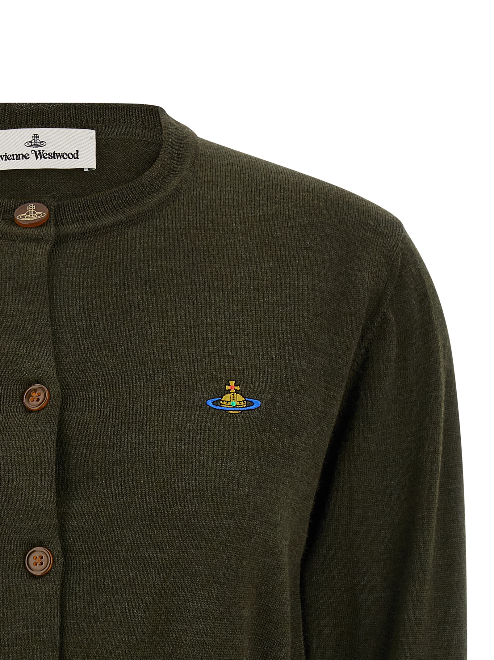 'Bea cropped' cardigan 1803002UY0006D404 (Vivienne Westwood / ニット・セーター・カーディガン ) | Vivienne Westwood (ヴィヴィアン・ウェストウッド)(2)