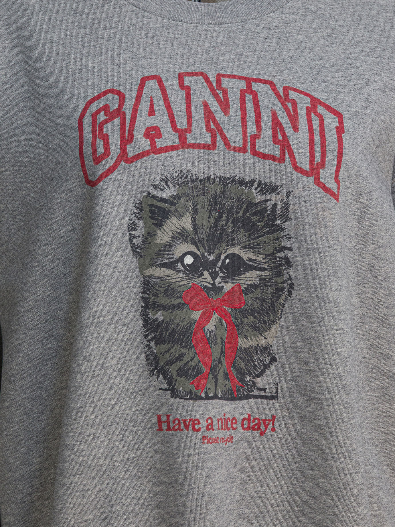"Margot Kitty Print" crewneck sweatshirt A1060016920 (GANNI / スウェット・フーディー ) | GANNI (ガニー)(2)