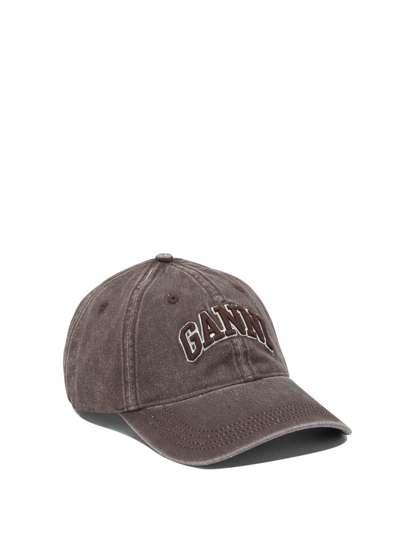 Washed effect baseball cap B302010500B (GANNI / 帽子 ) | GANNI (ガニー)(1)