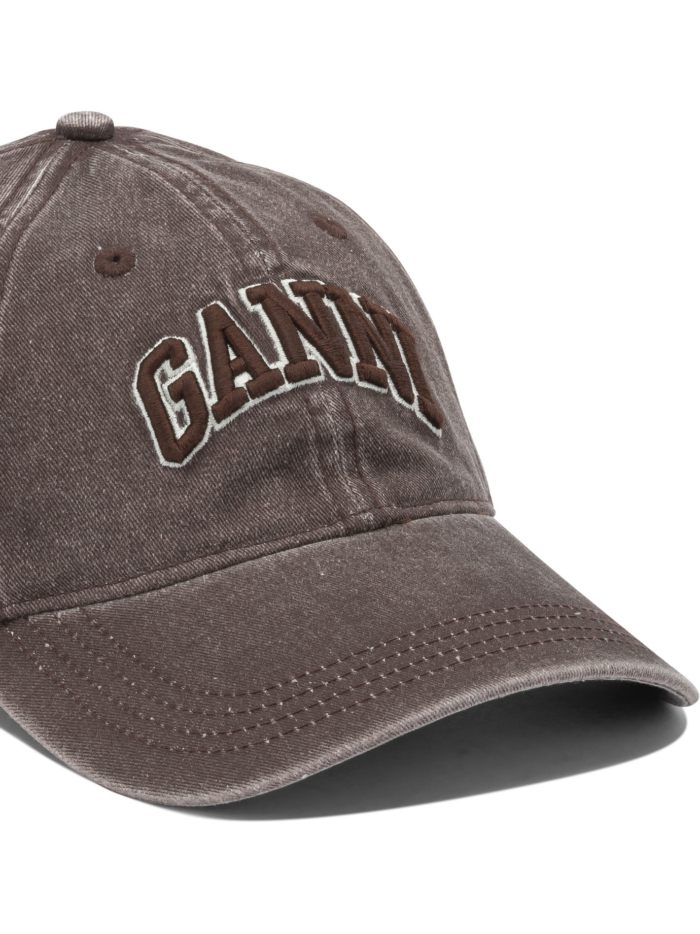 Washed effect baseball cap B302010500B (GANNI / 帽子 ) | GANNI (ガニー)(3)