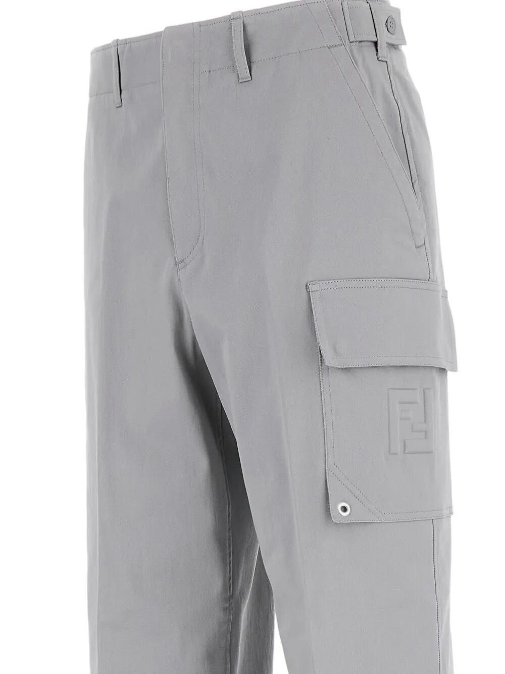 GABARDINE CARGO TROUSERS WITH LARGE PATCH POCKET FB1091AQMVF0HH3 (FENDI / パンツ ) | FENDI (フェンディ)(2)