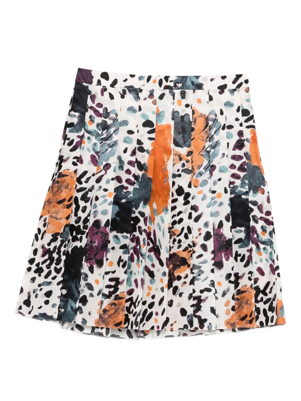 FALENA-PRINT SILK MIDI SKIRT FQ7717AVJWF0HWA (FENDI / スカート ) | FENDI (フェンディ)