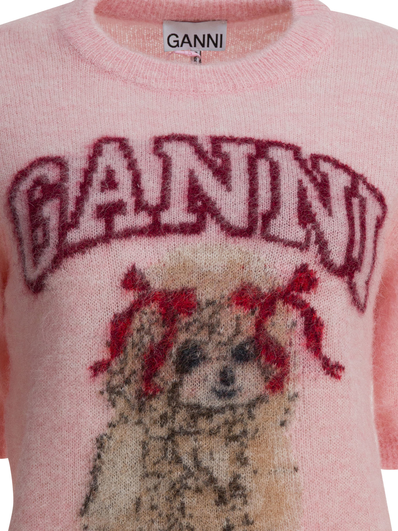 Alpaca blend crewneck sweater A1070093868 (GANNI / ニット・セーター・カーディガン ) | GANNI (ガニー)(2)