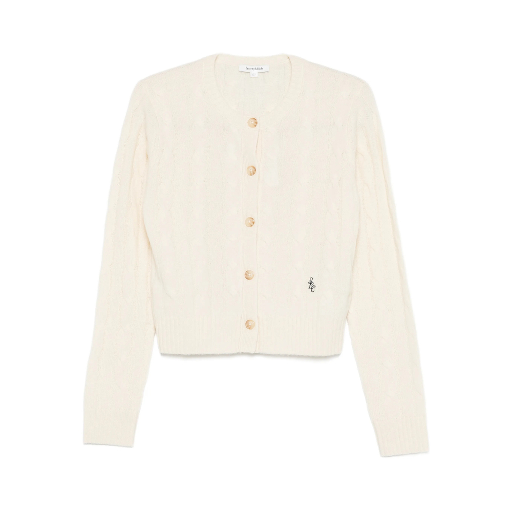 Sweater Sporty & Rich CA00365302WHECRU (Sporty & Rich / ニット・セーター・カーディガン ) | Sporty & Rich (スポーティアンドリッチ)