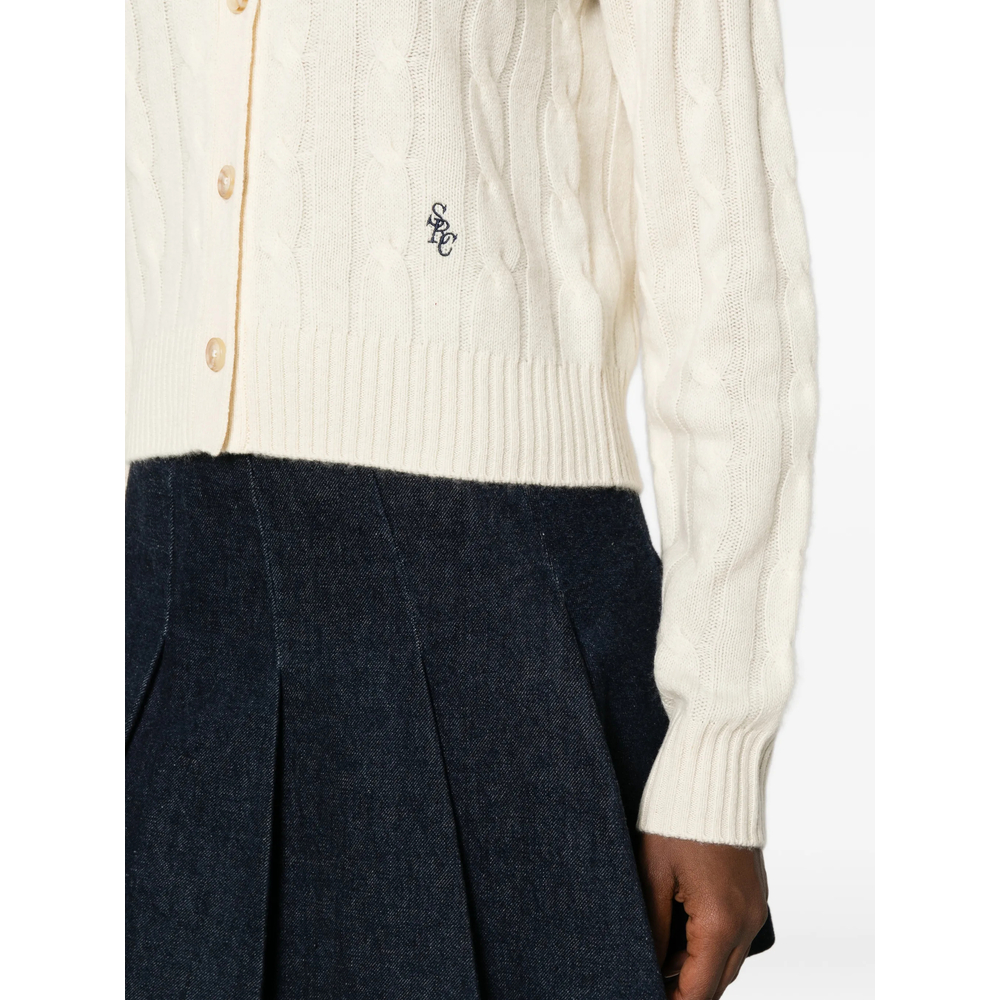 Sweater Sporty & Rich CA00365302WHECRU (Sporty & Rich / ニット・セーター・カーディガン ) | Sporty & Rich (スポーティアンドリッチ)(1)