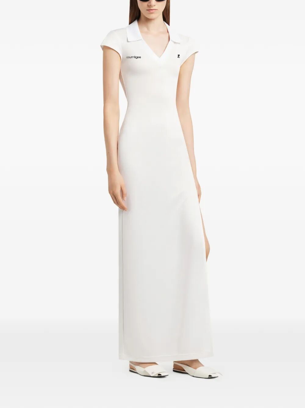 SPORTS POLO LONG DRESS 126JRO807JS01950098 (Courrèges / ワンピース・ドレス・オールインワン ) | Courrèges (クレージュ)(1)