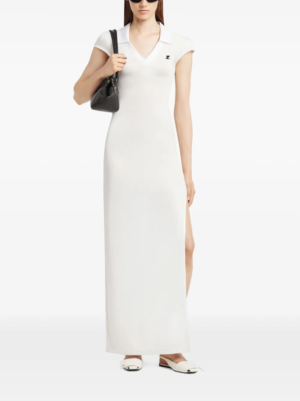 SPORTS POLO LONG DRESS 126JRO807JS01950098 (Courrèges / ワンピース・ドレス・オールインワン ) | Courrèges (クレージュ)(4)