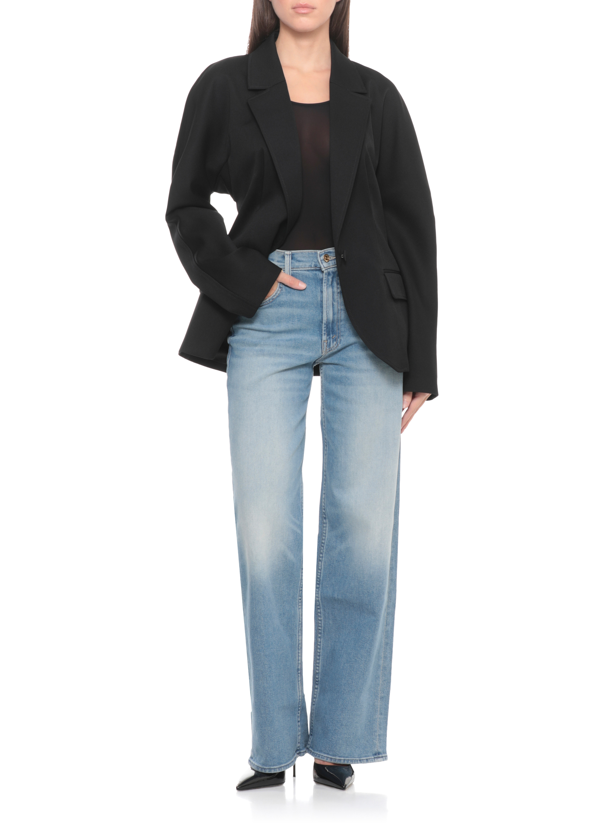 Mother Jeans Blue 107981351ATHESPINNERZIPSNEAKGWU (MOTHER / ジーンズ ) | MOTHER (マザー)(4)