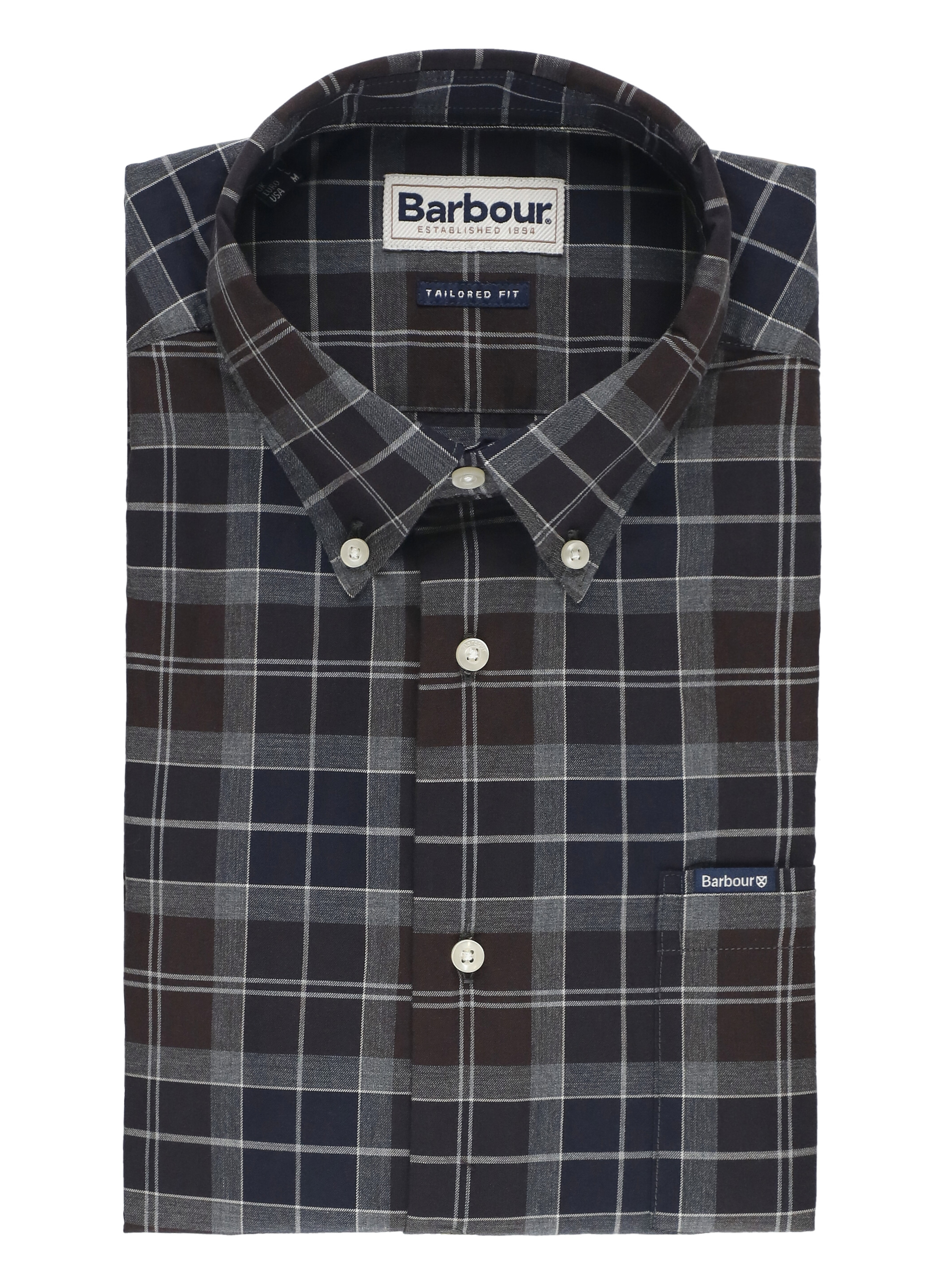 Barbour Shirts Brown MSH4982MSHTN38 (Barbour / シャツ・ブラウス ) | Barbour (バブアー)