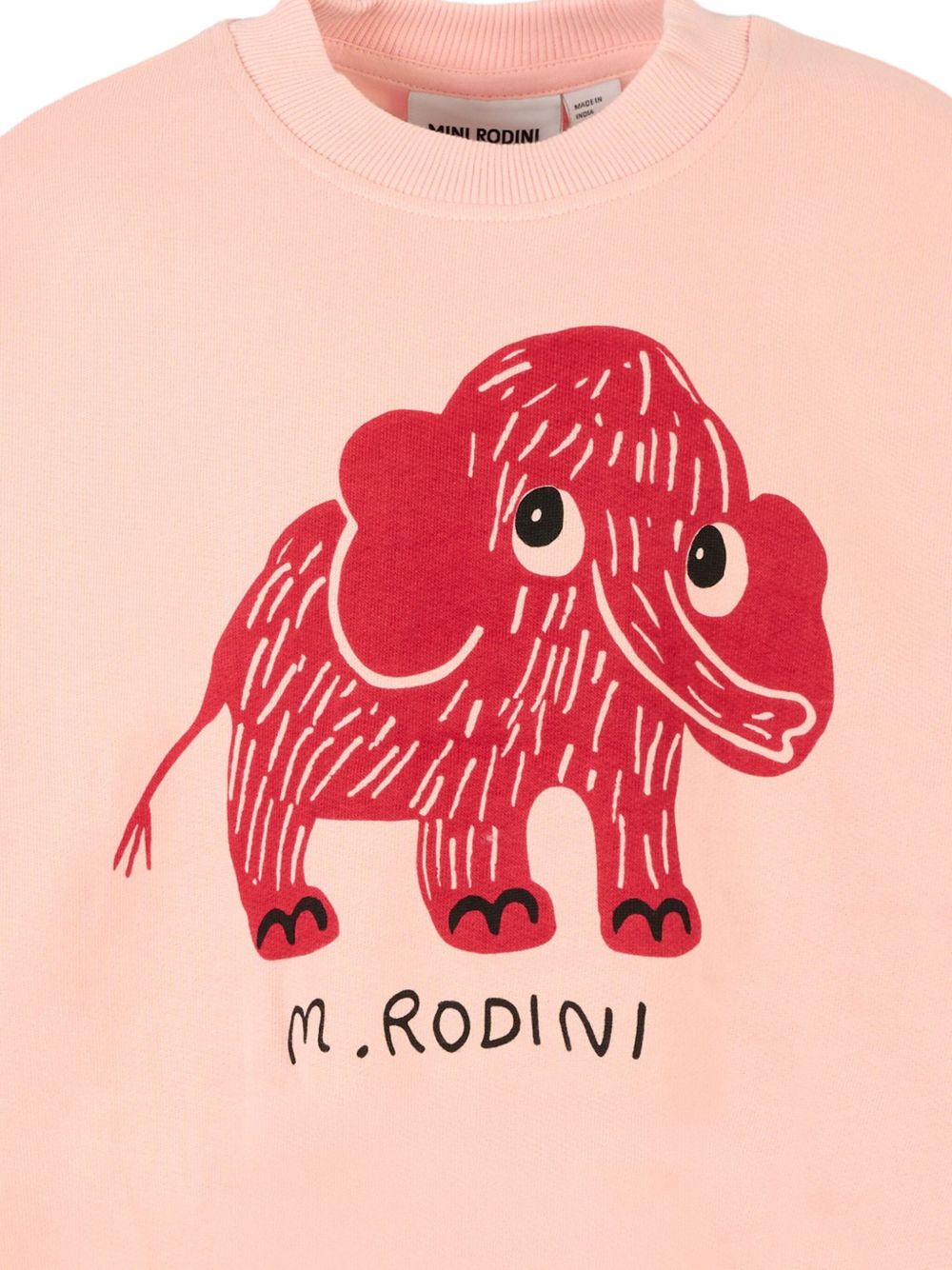 Mini Rodini Sweaters Pink 2572010528 (MINI RODINI / スウェット・フーディー ) | MINI RODINI (ミニロディーニ)(1)