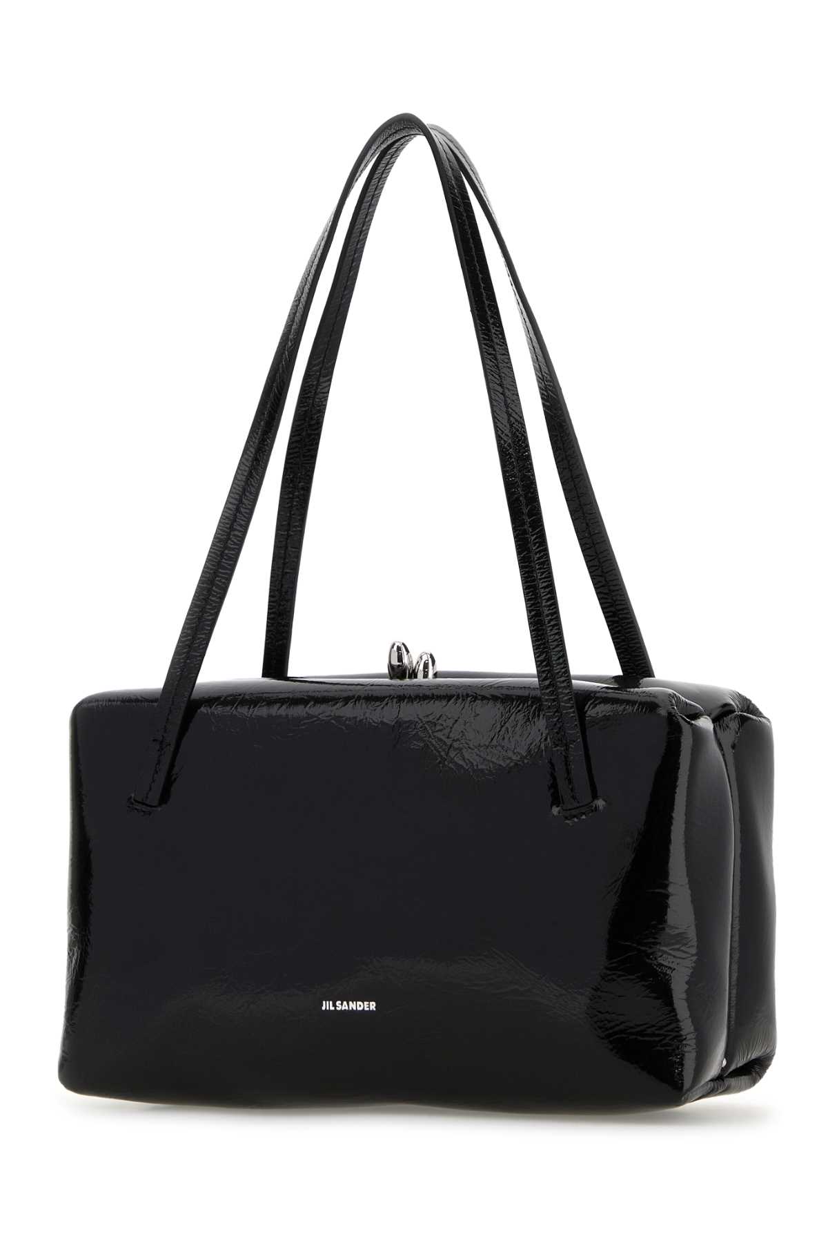 Black leather Goji Pillow handbag J08WD0078P8923001 (Jil Sander / ハンドバッグ・ショルダーバッグ ) | Jil Sander (ジルサンダー)(1)
