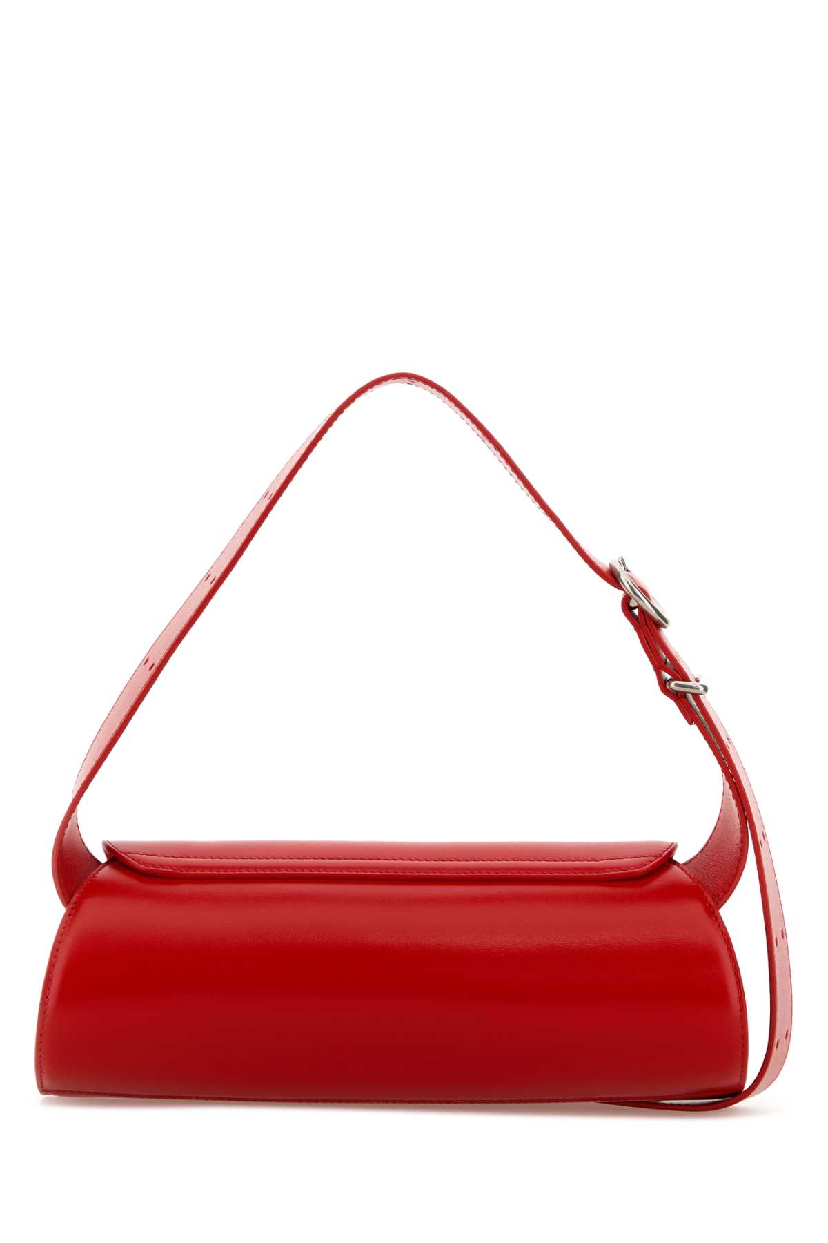 Red leather small Cannolo crossbody bag J07WD0023P5355618 (Jil Sander / ハンドバッグ・ショルダーバッグ ) | Jil Sander (ジルサンダー)(2)