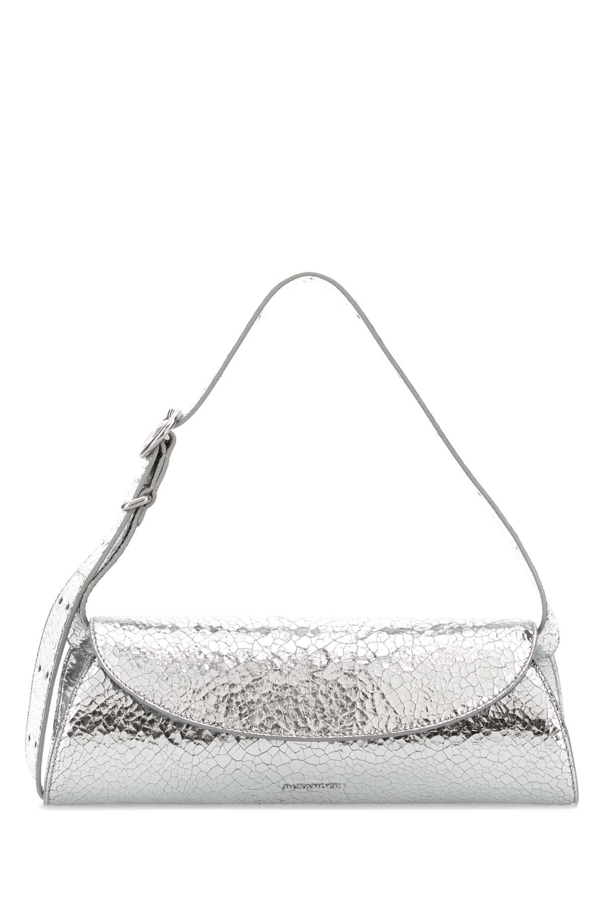 Silver leather Cannolo crossbody bag J07WD0023P8920040 (Jil Sander / ハンドバッグ・ショルダーバッグ ) | Jil Sander (ジルサンダー)