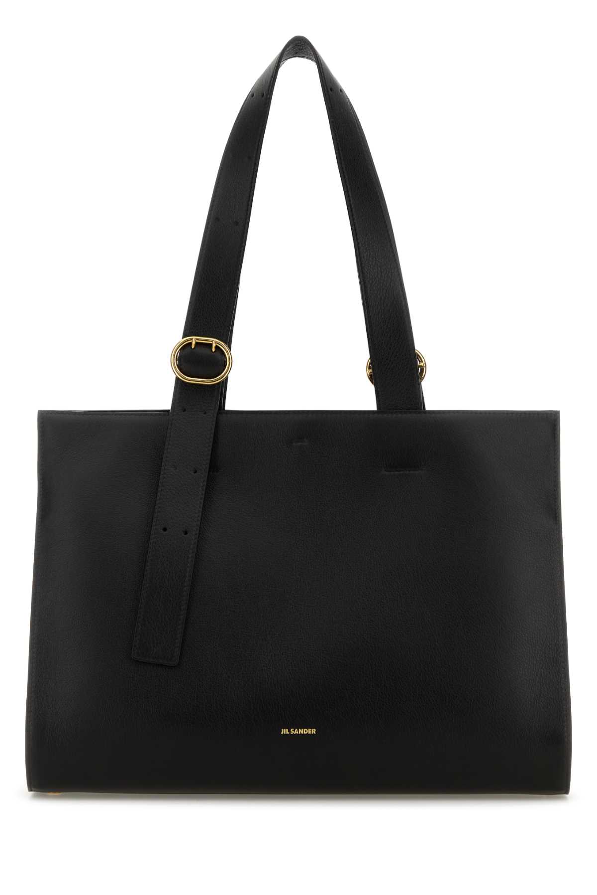 Black leather shopping bag J08WC0009P8931001 (Jil Sander / ハンドバッグ・ショルダーバッグ ) | Jil Sander (ジルサンダー)