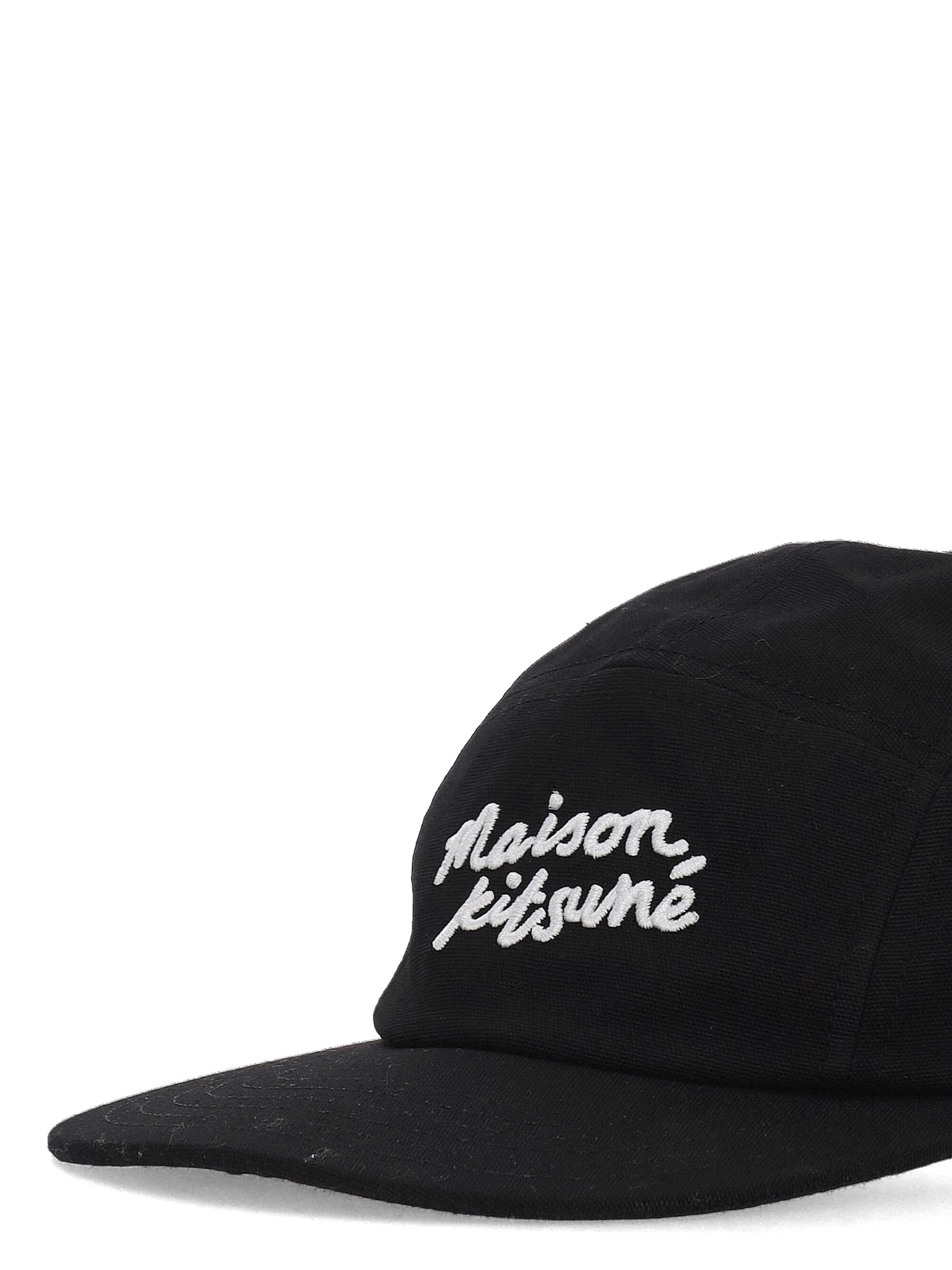 MAISON KITSUNE' Hats Black LM06108WB0026P199 (Maison Kitsuné / 帽子 ) | Maison Kitsuné (メゾン キツネ)(1)