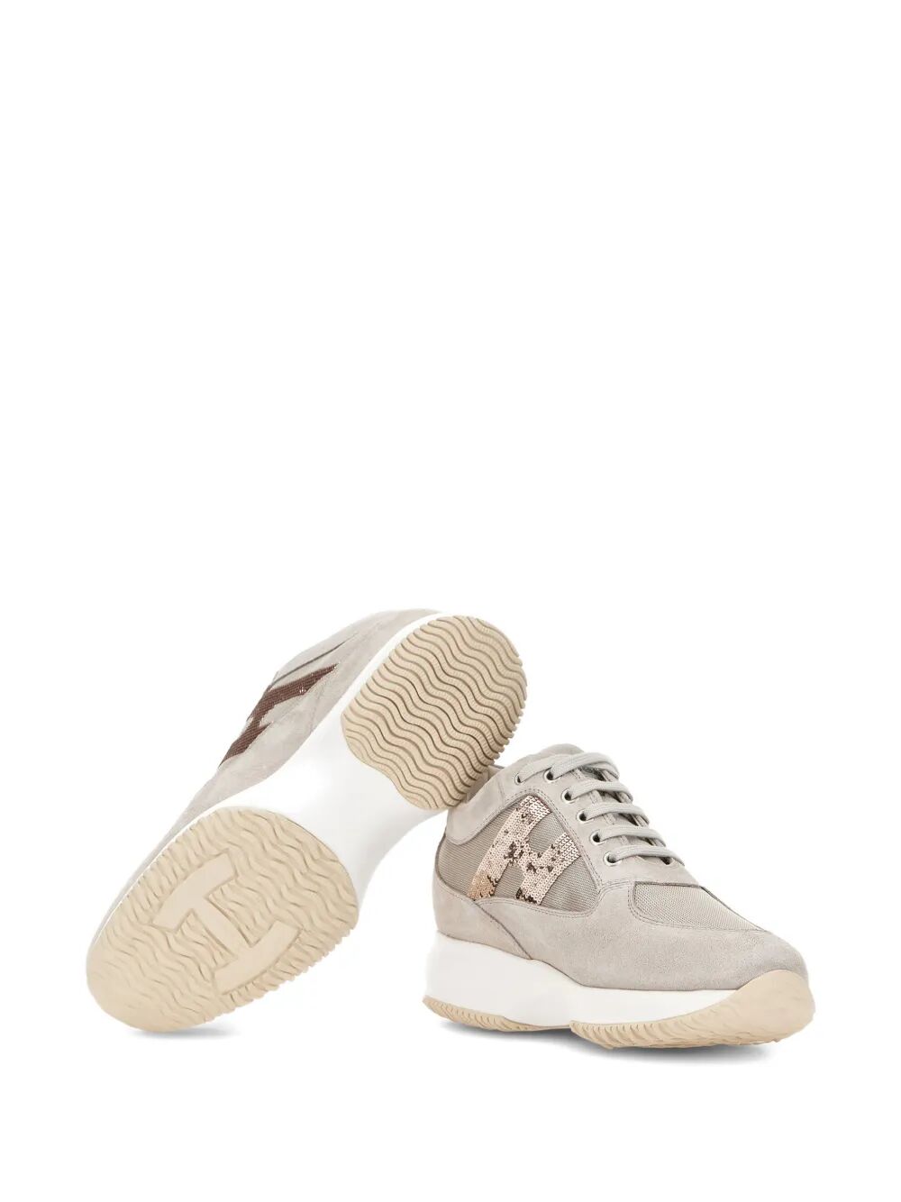 HOGAN INTERACTIVE SUEDE SNEAKERS WITH SEQUINS HXW00N05640UWQ0RVC (HOGAN / スニーカー ) | HOGAN (ホーガン)(3)
