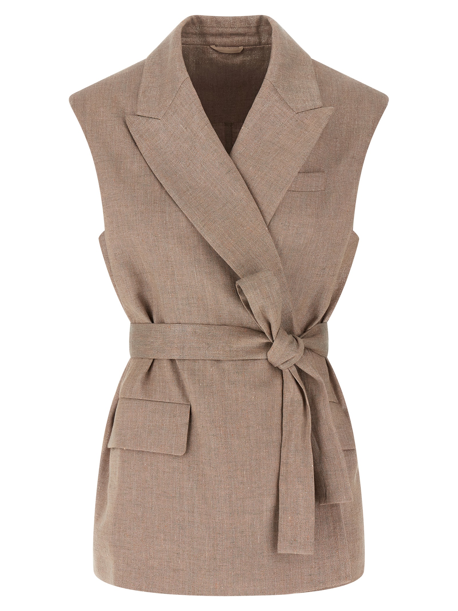 Belted vest MH5267774C920 (Brunello Cucinelli / ベスト ) | Brunello Cucinelli (ブルネロ・クチネリ)