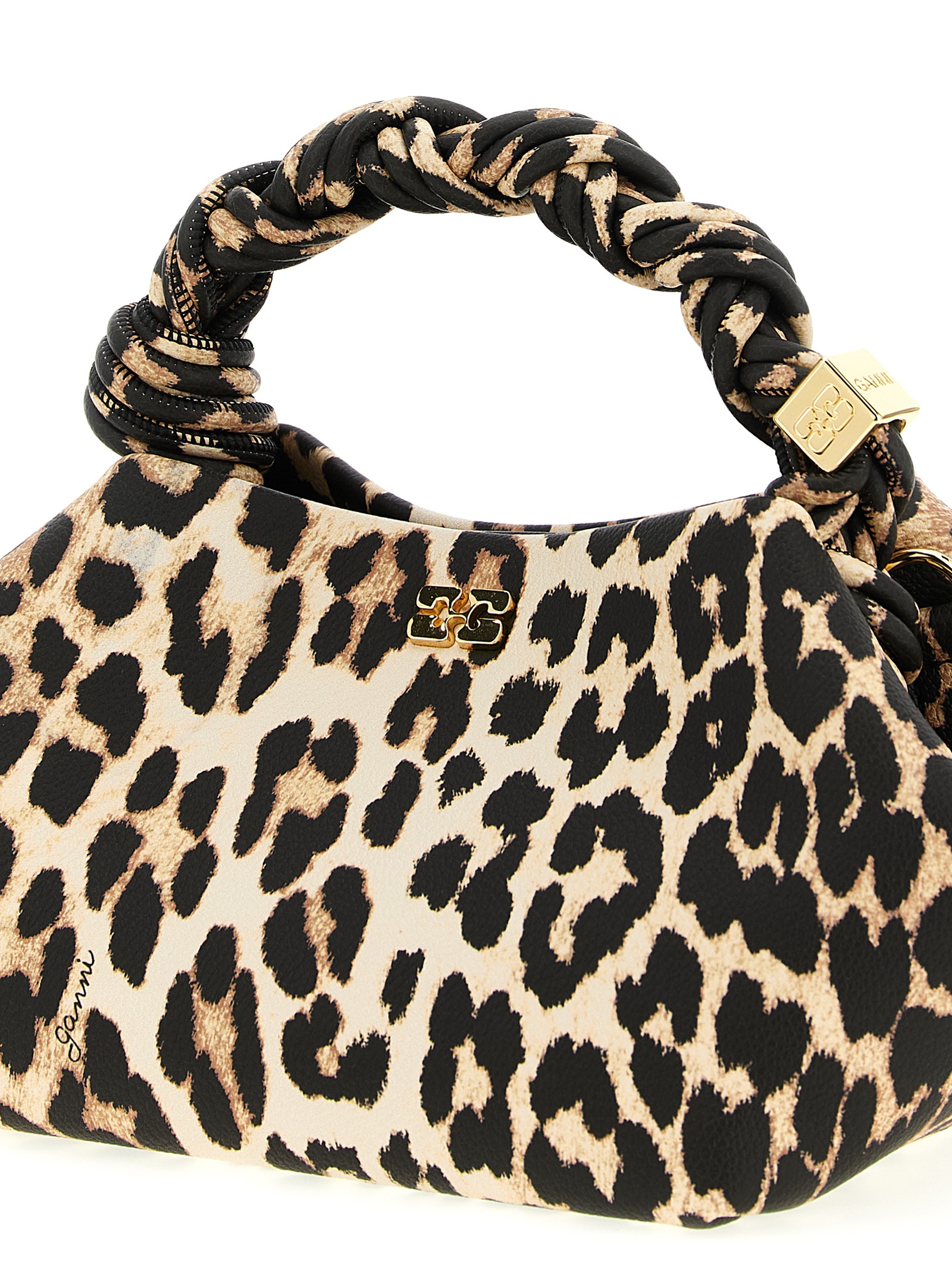 'Small Bou Bag Leopard' handbag B2100039859 (GANNI / ハンドバッグ・ショルダーバッグ ) | GANNI (ガニー)(2)