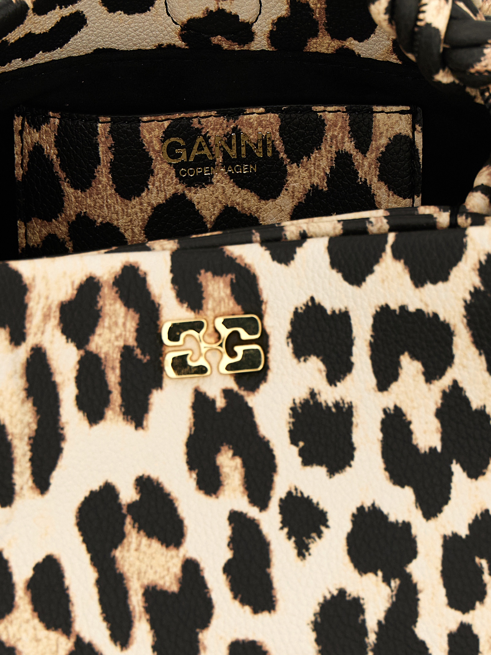 'Small Bou Bag Leopard' handbag B2100039859 (GANNI / ハンドバッグ・ショルダーバッグ ) | GANNI (ガニー)(3)