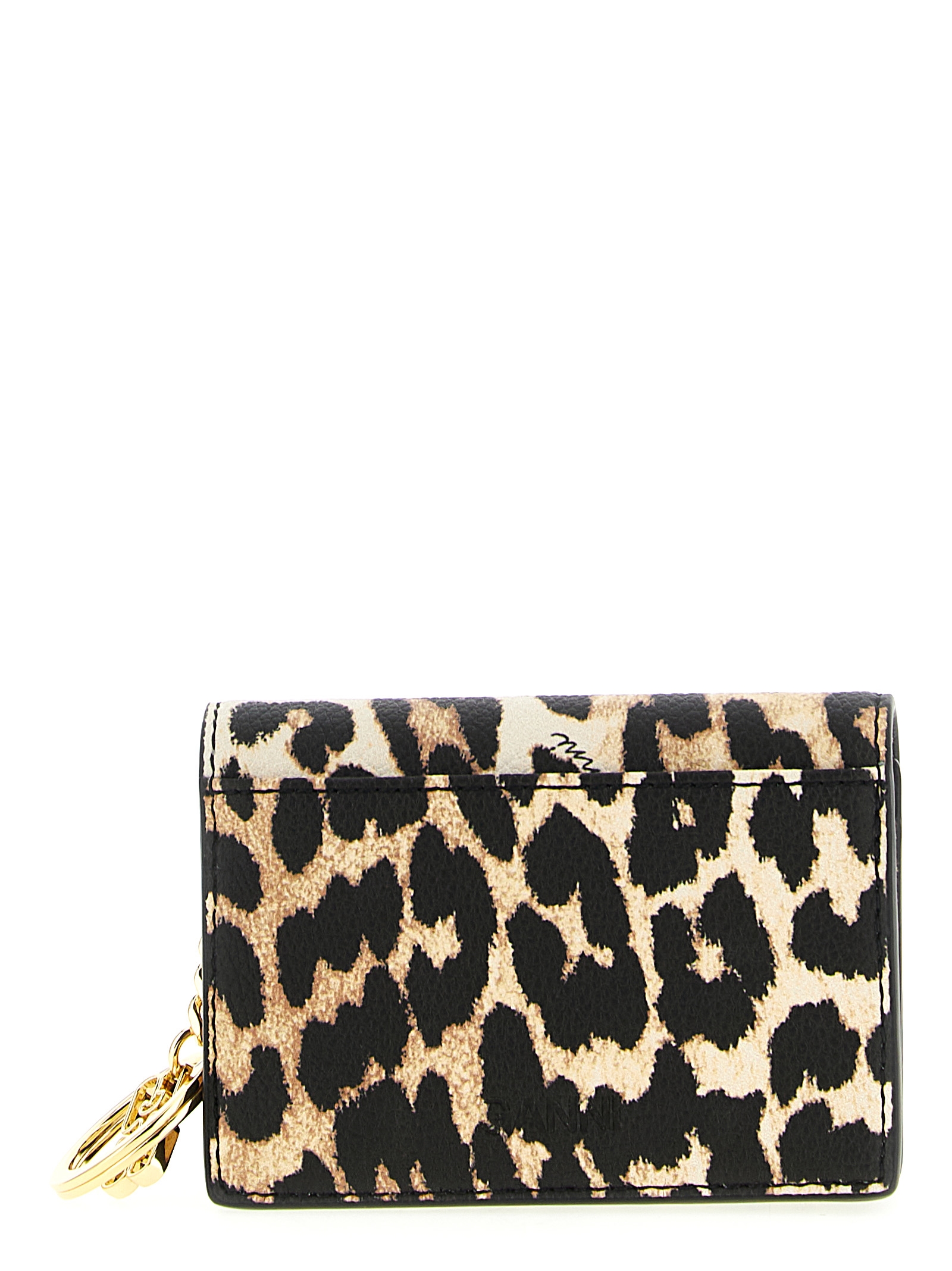 'Leopard' print card holder B3010075859 (GANNI / 財布・カードケース ) | GANNI (ガニー)(1)