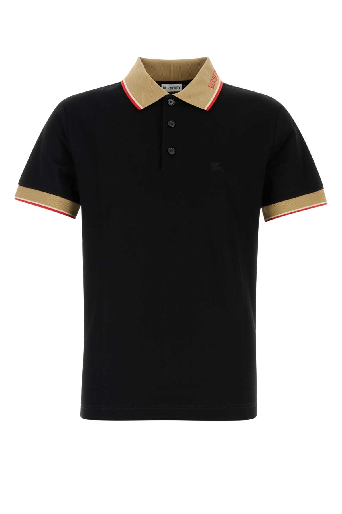 Black piquet polo shirt 8110934A1189 (Burberry / Tシャツ・カットソー ) | Burberry (バーバリー)