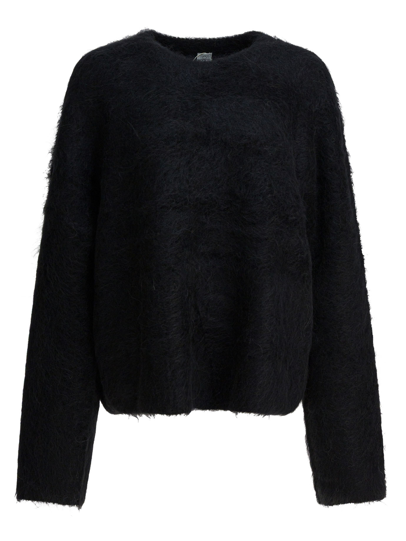 Alpaca crewneck sweater 244WRT873YA0106001BLACK (TOTEME / ニット・セーター・カーディガン ) | TOTEME (トーテム)