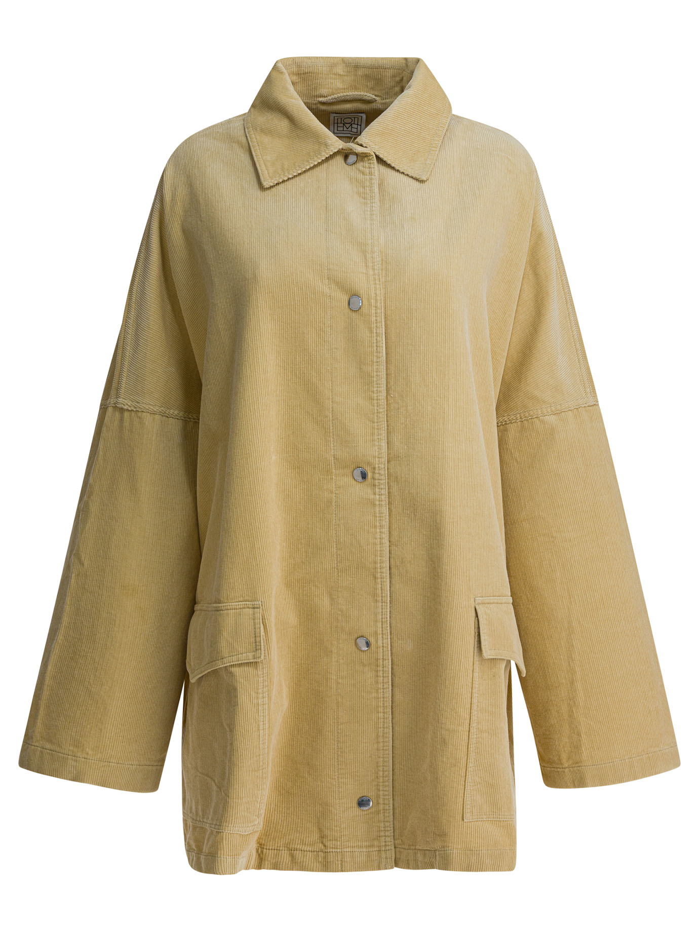 Velvet overshirt jacket 261WRO0269FB0554072BEIGE (TOTEME / カジュアルジャケット ) | TOTEME (トーテム)