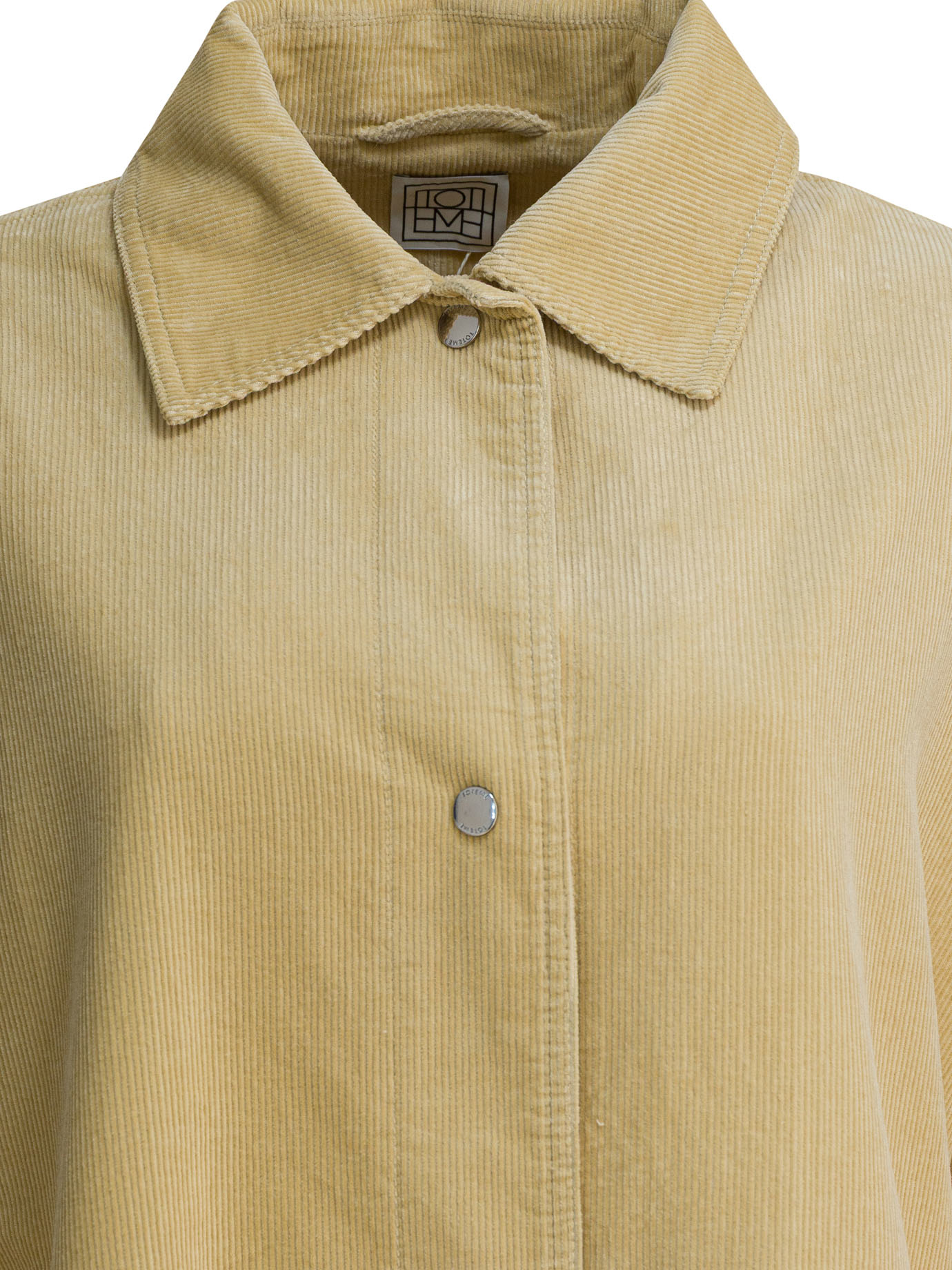 Velvet overshirt jacket 261WRO0269FB0554072BEIGE (TOTEME / カジュアルジャケット ) | TOTEME (トーテム)(2)