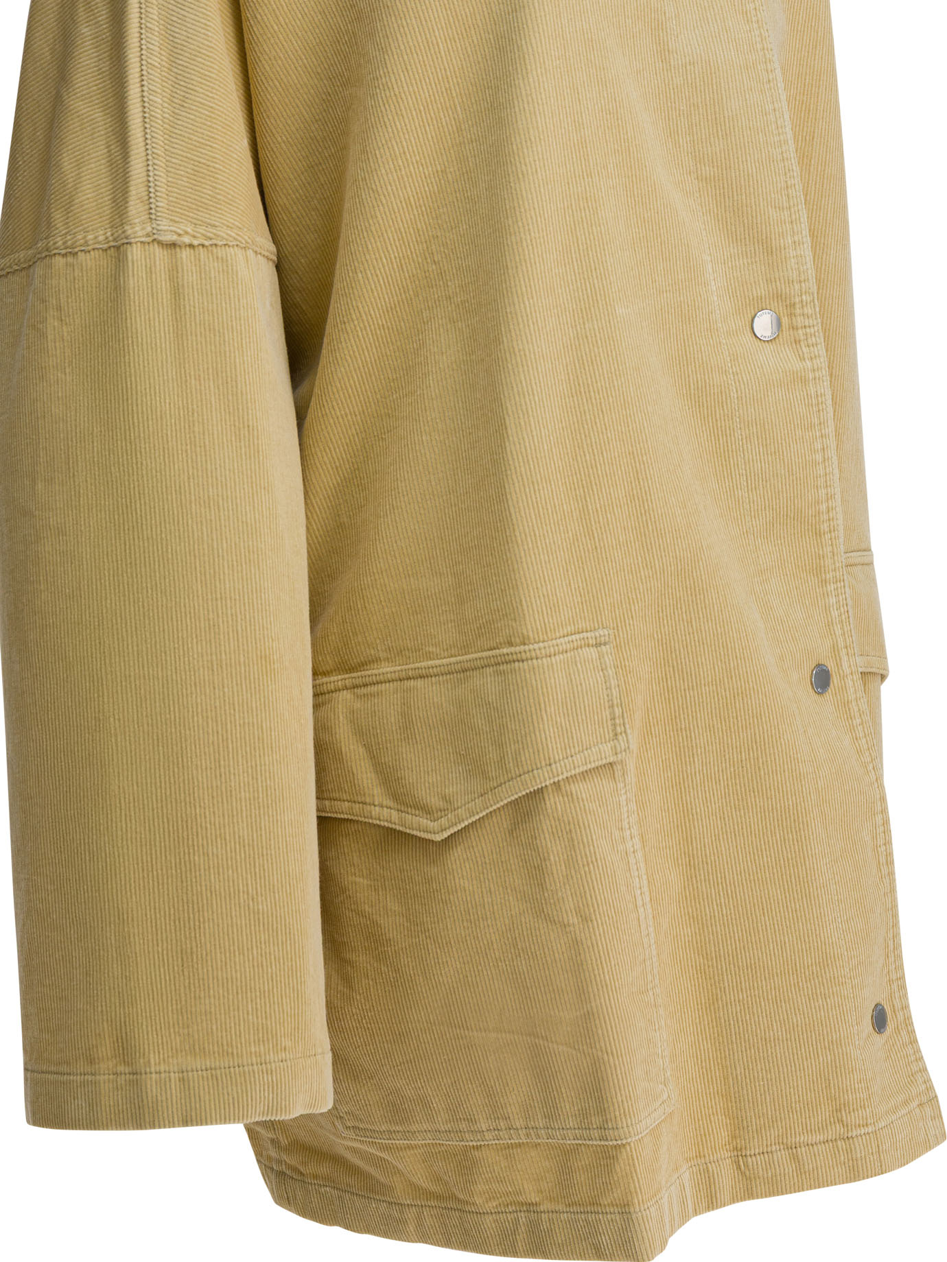 Velvet overshirt jacket 261WRO0269FB0554072BEIGE (TOTEME / カジュアルジャケット ) | TOTEME (トーテム)(3)