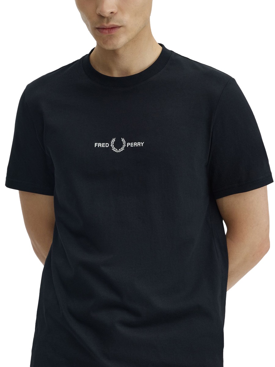 T-SHIRT WITH LOGO FPM458056102 (FRED PERRY / Tシャツ・カットソー ) | FRED PERRY (フレッドペリー)(2)