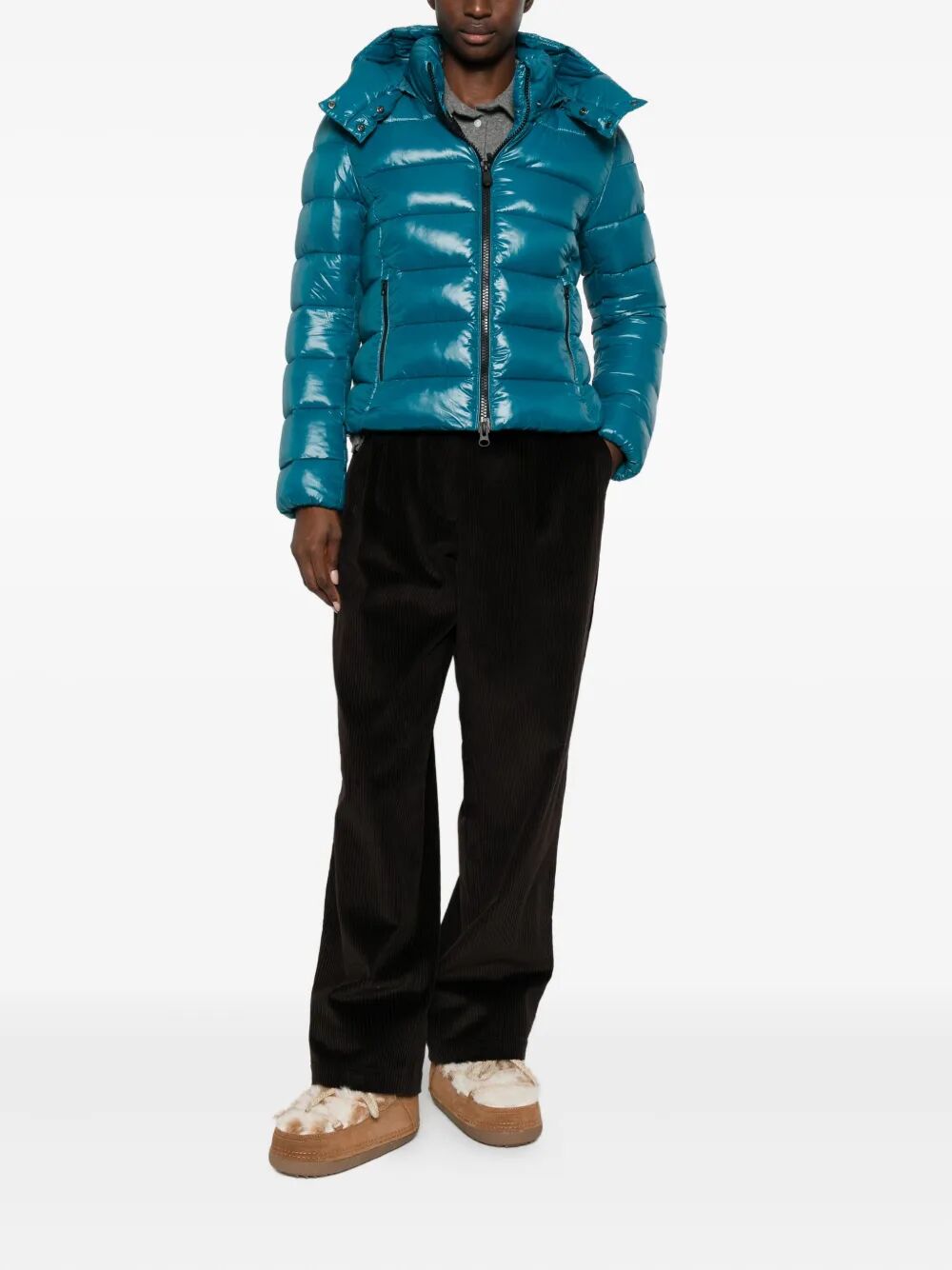 COSMARY SLIM FIT DOWN JACKET WITH LAQUÉ FINISH D31470WLOVE2190069 (SAVE THE DUCK / ダウンジャケット・コート ) | SAVE THE DUCK (セイブ ザ ダック)(1)
