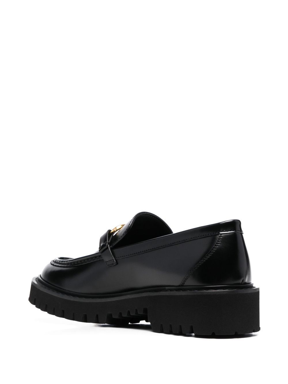 Valentino Garavani Flat shoes Black WS0EU0BEK0NO (Valentino Garavani / ローファー ) | Valentino Garavani (ヴァレンティノ)(1)