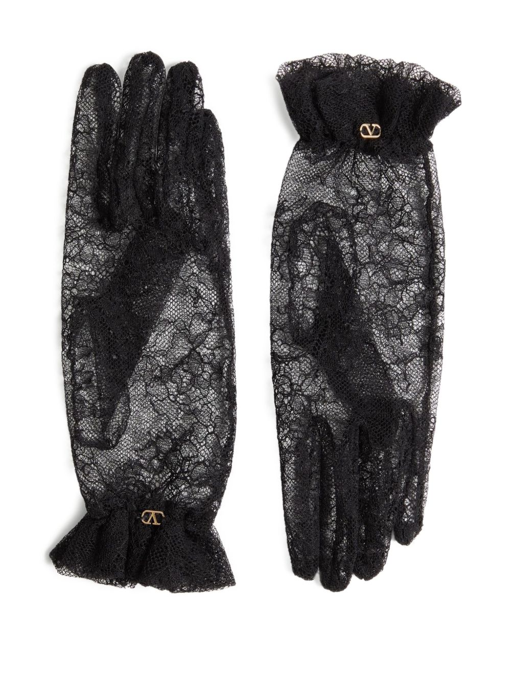 Valentino Garavani Gloves Black WGD00FYCCN06 (Valentino Garavani / グローブ ) | Valentino Garavani (ヴァレンティノ)